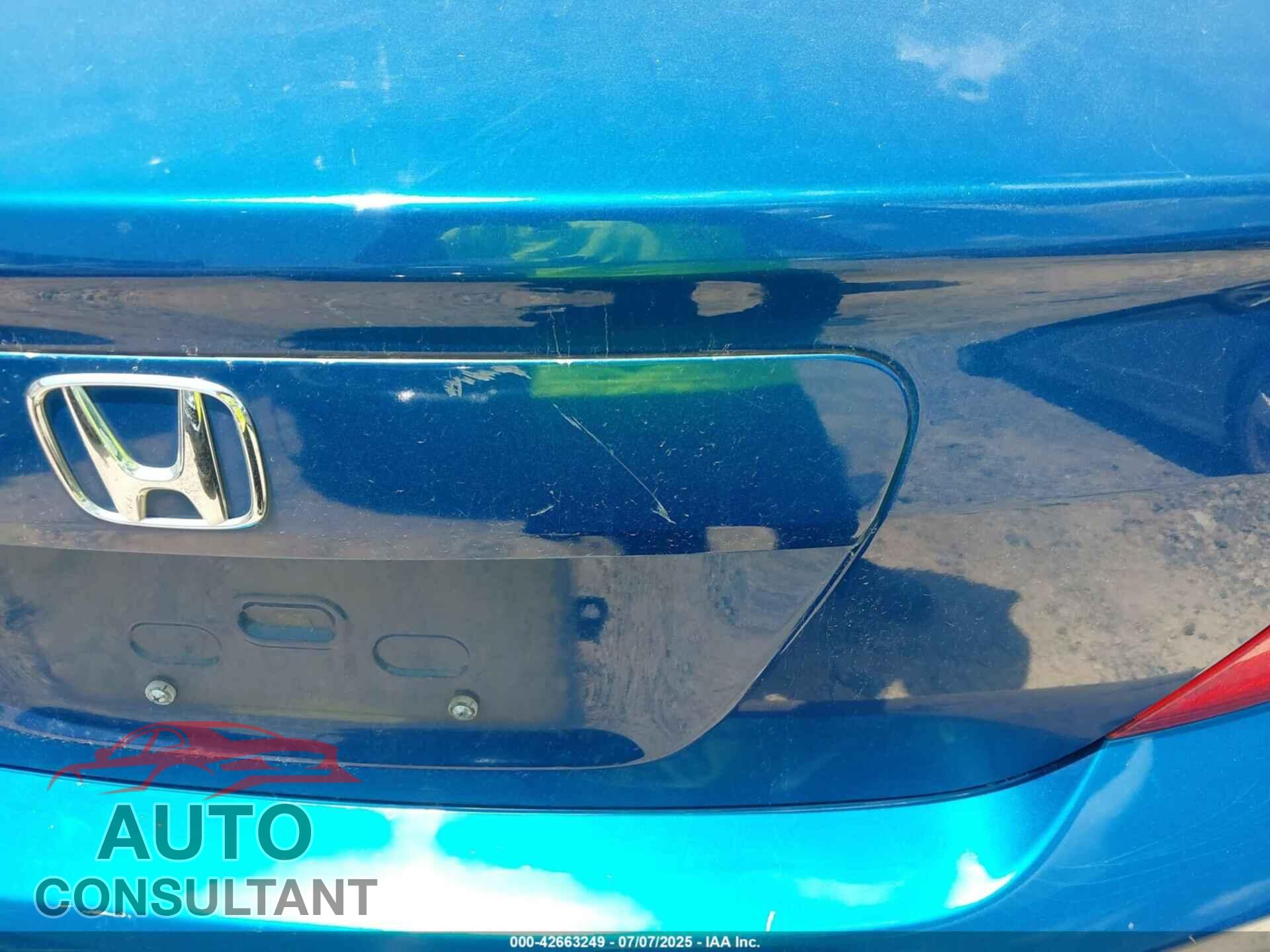 HONDA CIVIC 2012 - 19XFB2F51CE072467