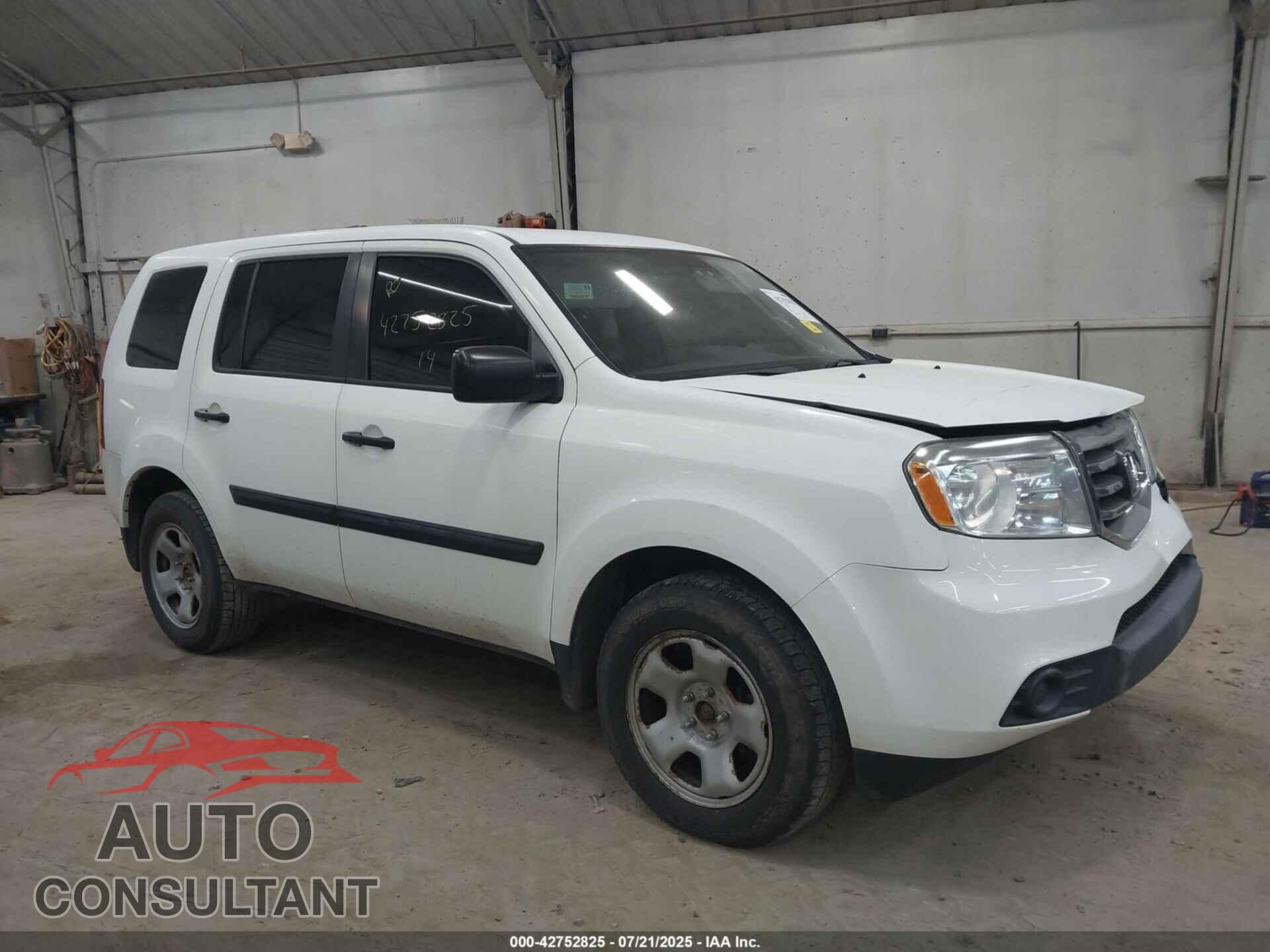 HONDA PILOT 2014 - 5FNYF4H23EB020072