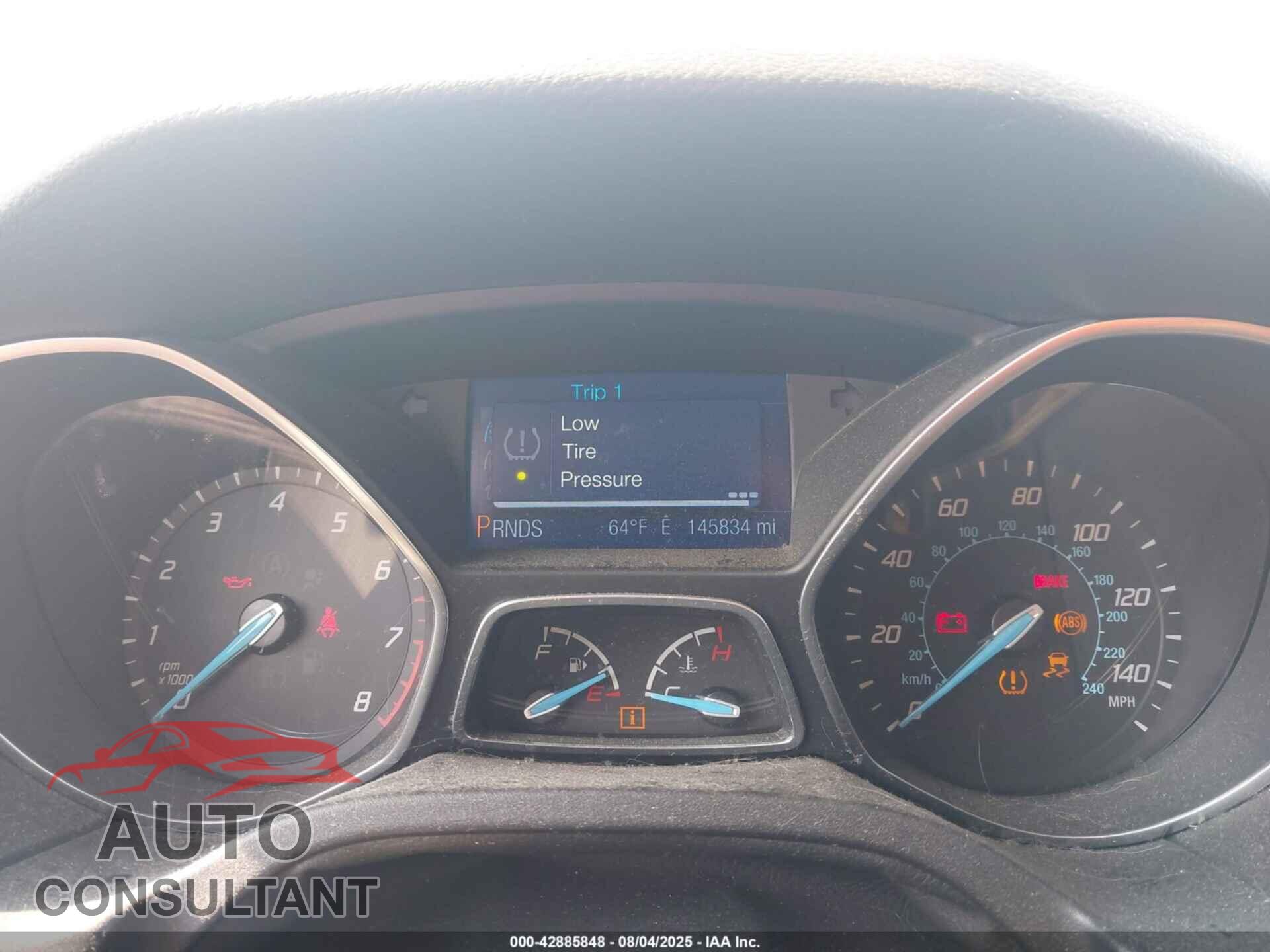FORD FOCUS 2013 - 1FADP3F23DL371624