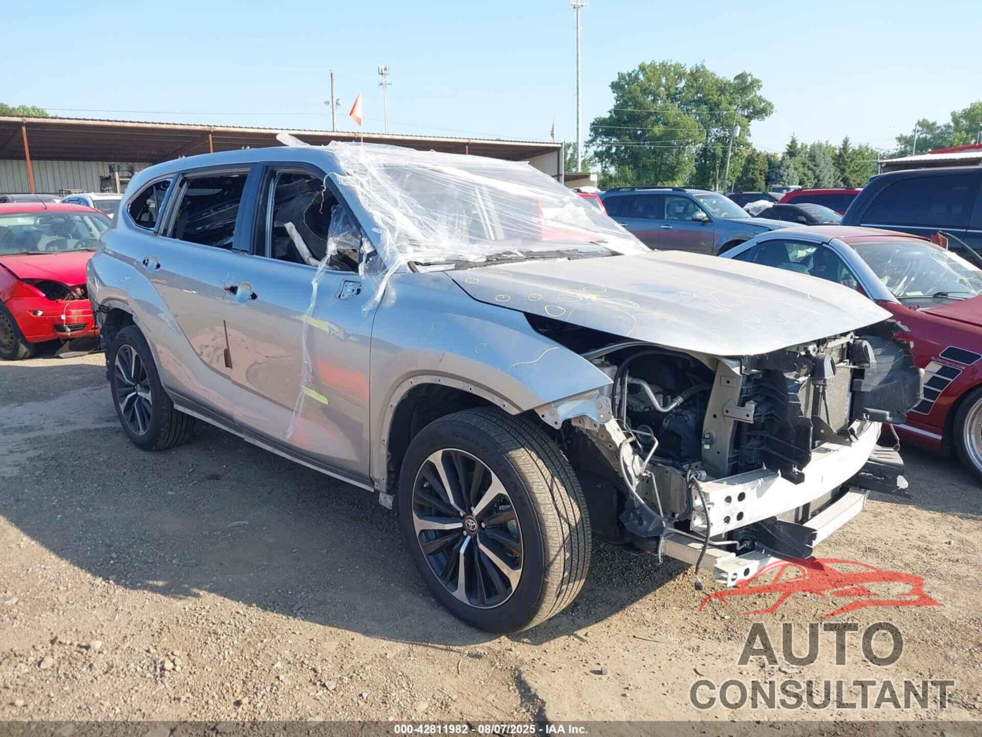 TOYOTA HIGHLANDER 2021 - 5TDJZRBH4MS129931