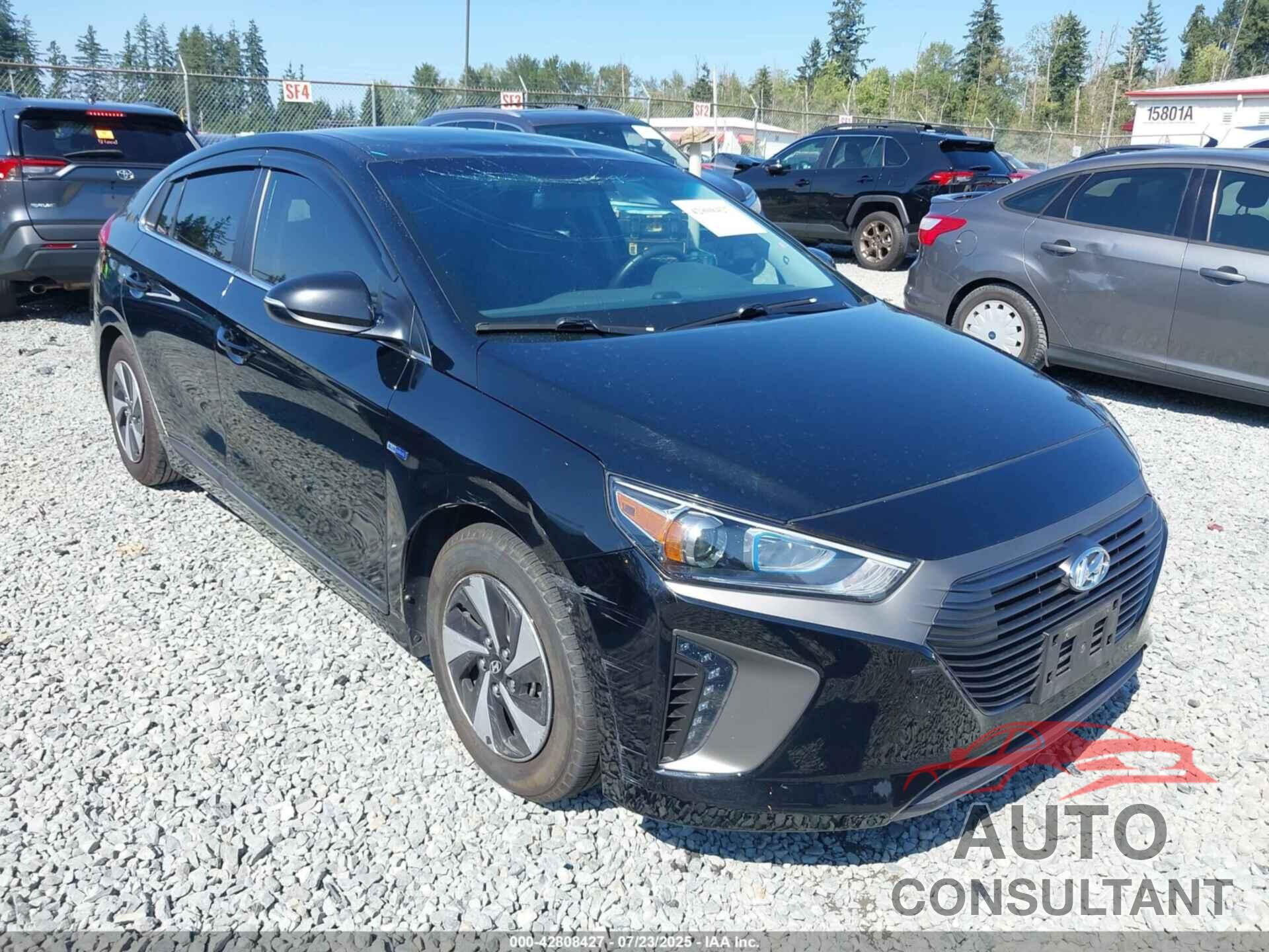 HYUNDAI IONIQ HYBRID 2017 - KMHC75LC8HU035719