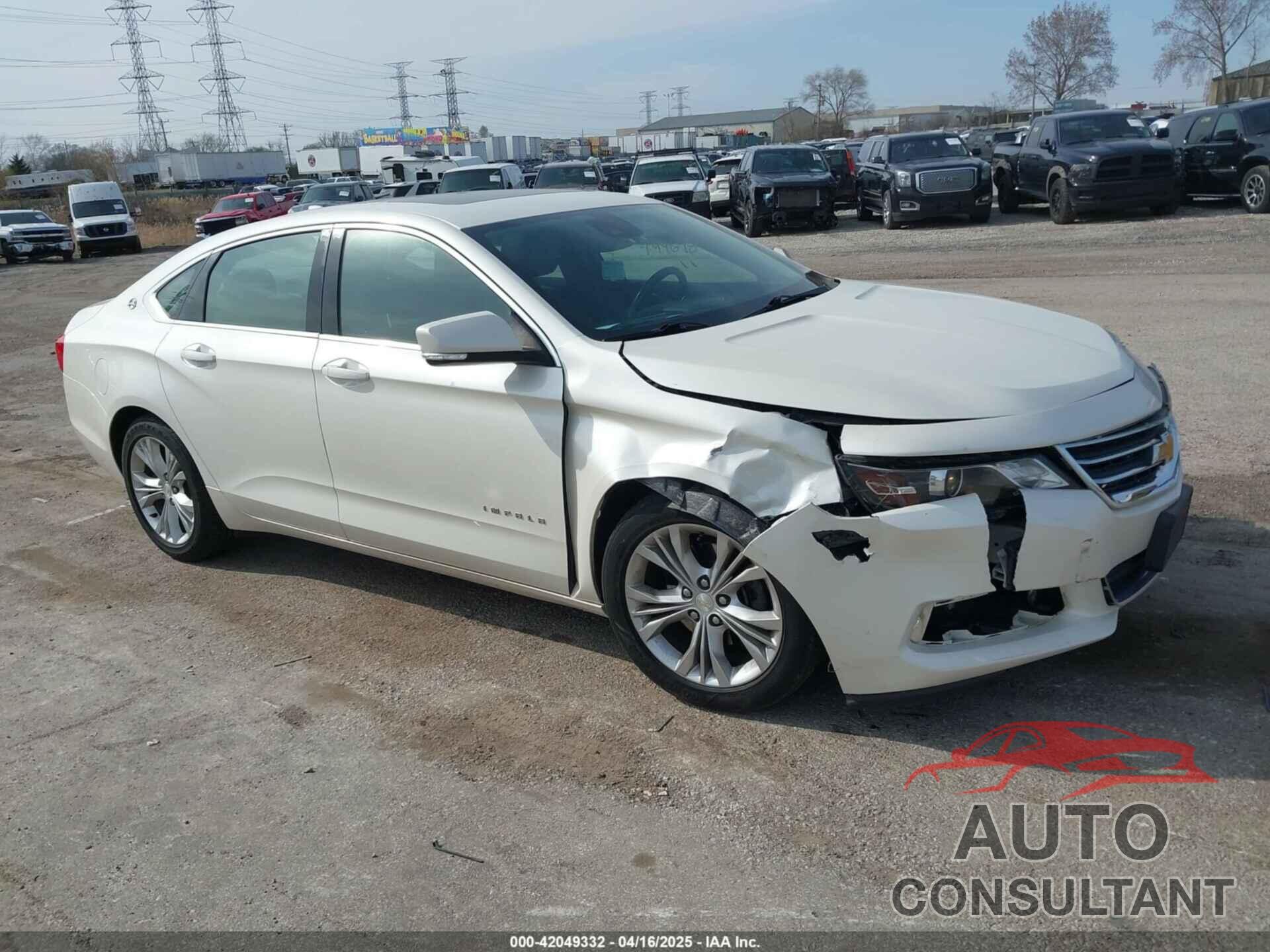 CHEVROLET IMPALA 2014 - 2G1125S32E9253622