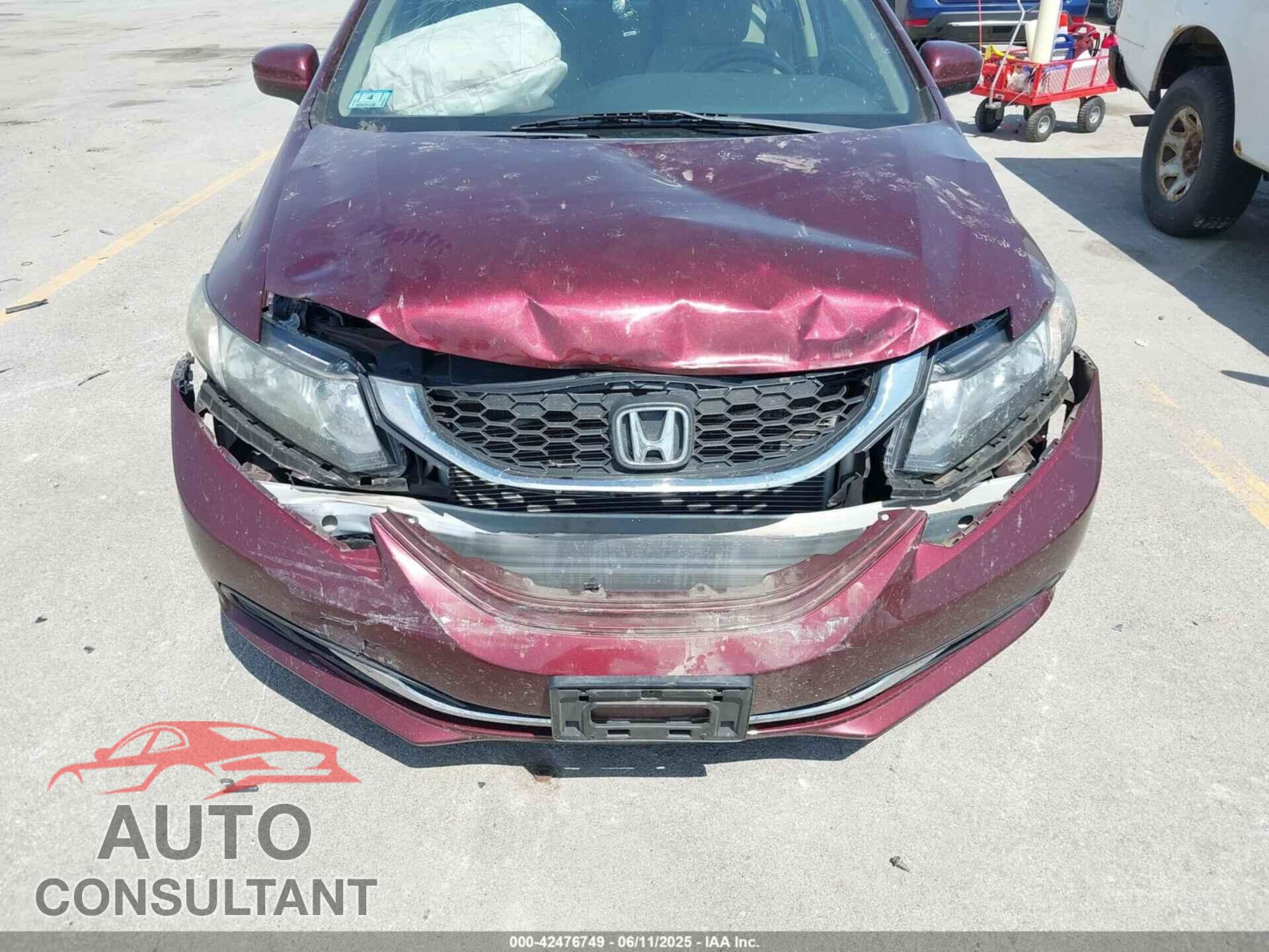 HONDA CIVIC 2015 - 19XFB2F56FE227258