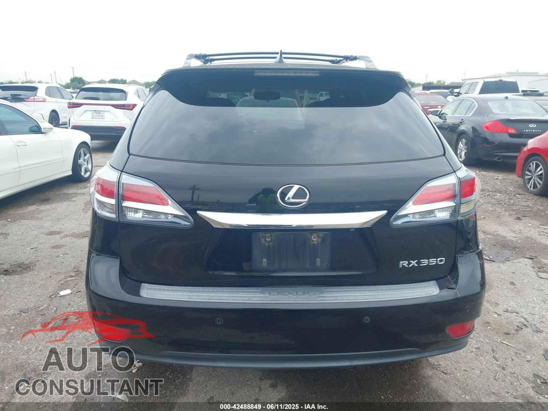 LEXUS RX 350 2014 - JTJZK1BAXE2013425