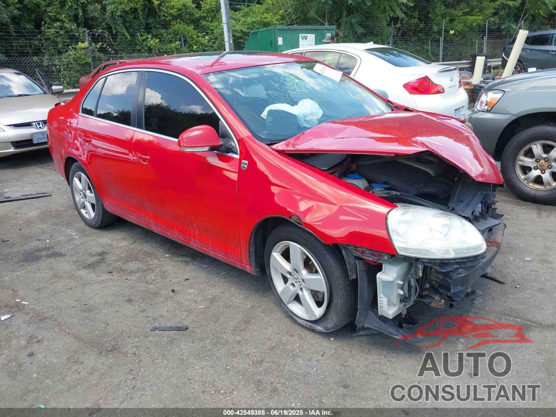 VOLKSWAGEN JETTA 2009 - 3VWRM71K09M135166