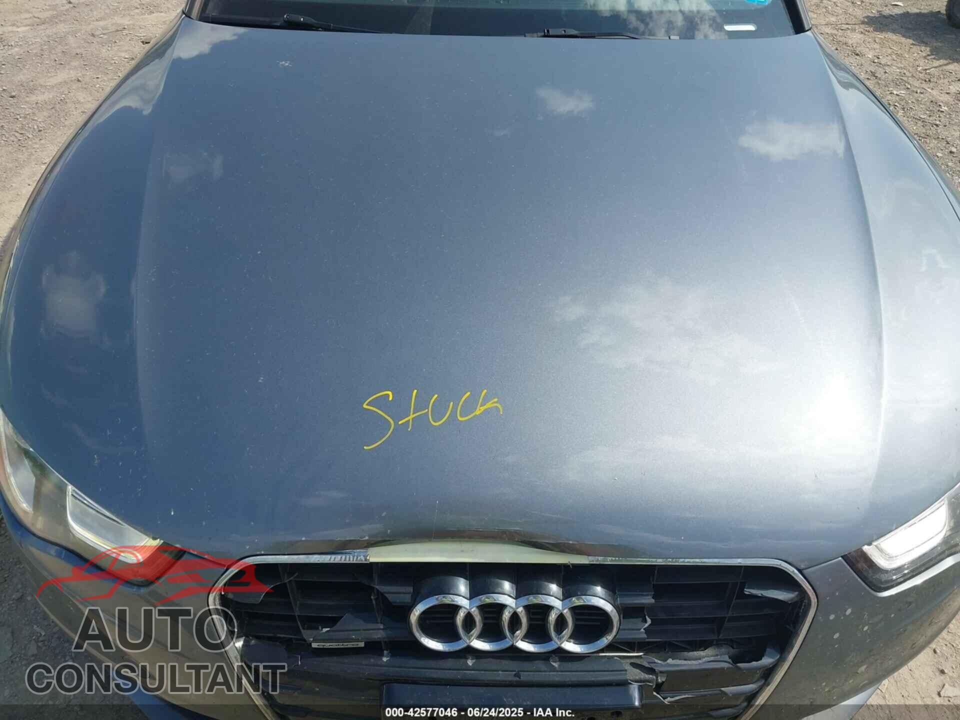 AUDI A5 2013 - WAUCFAFR2DA031920