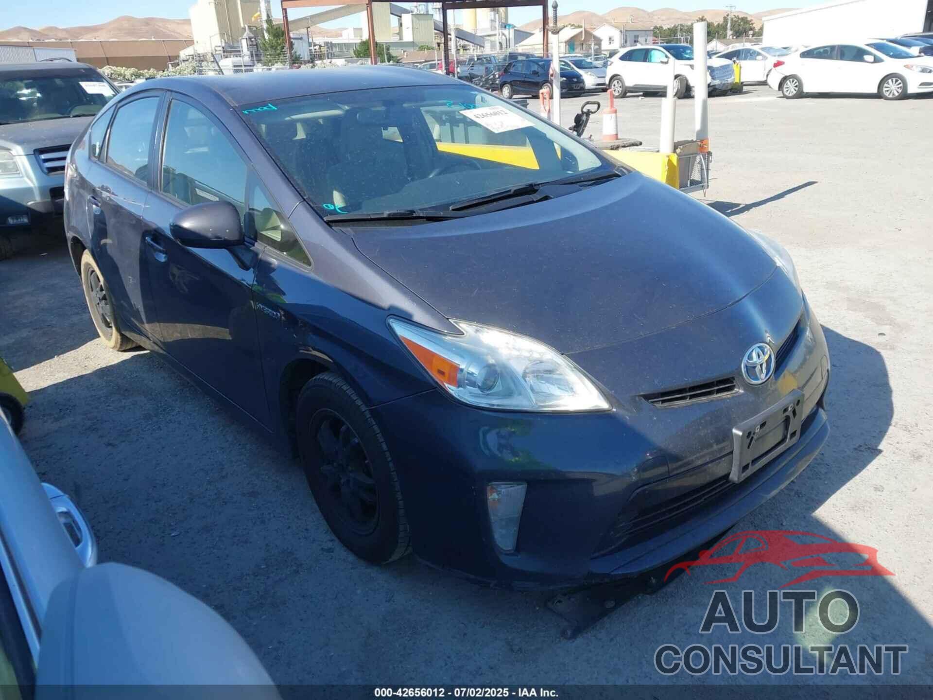 TOYOTA PRIUS 2013 - JTDKN3DU4D1712827
