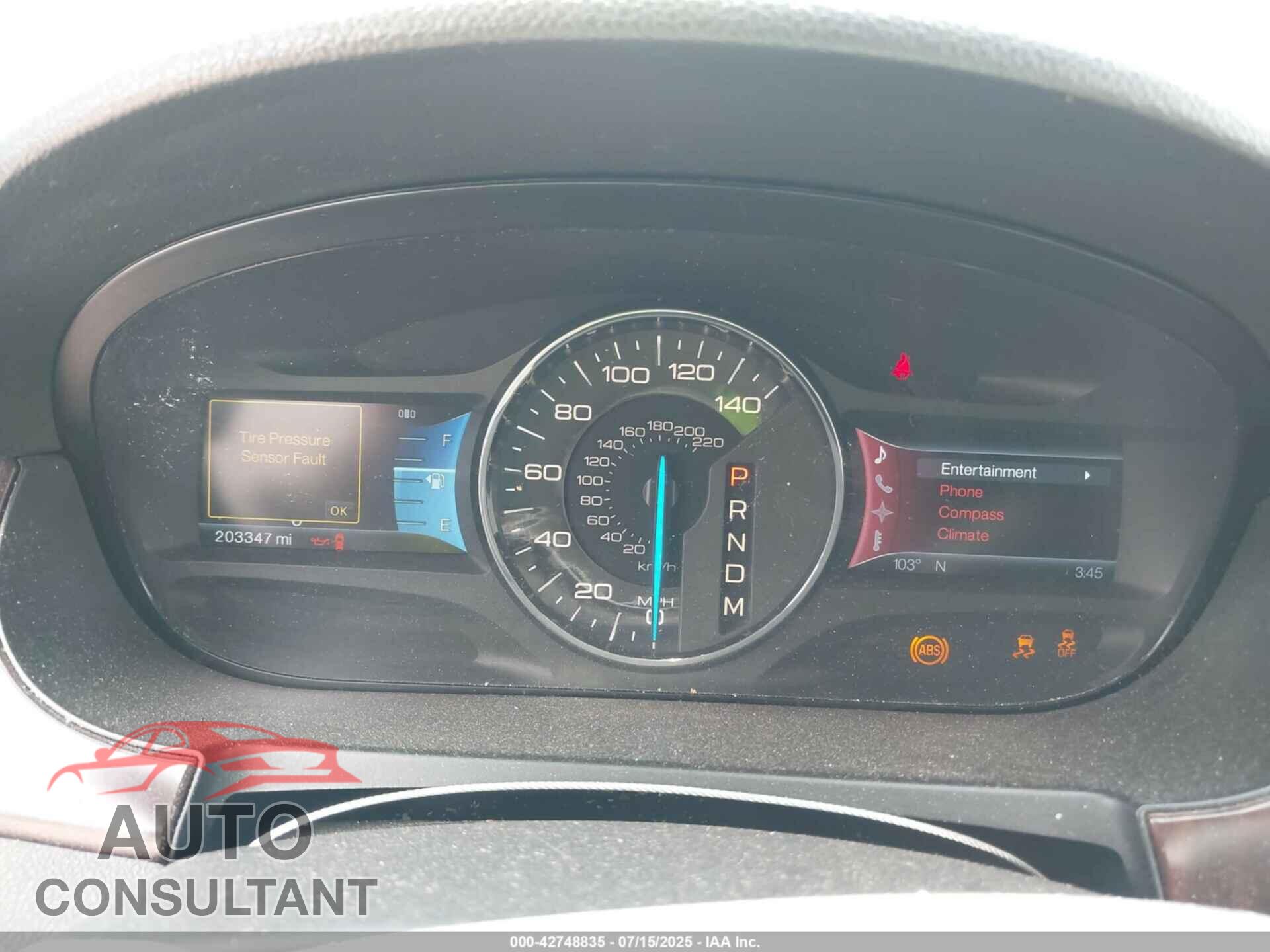 FORD EDGE 2011 - 2FMDK3KC3BBA70142