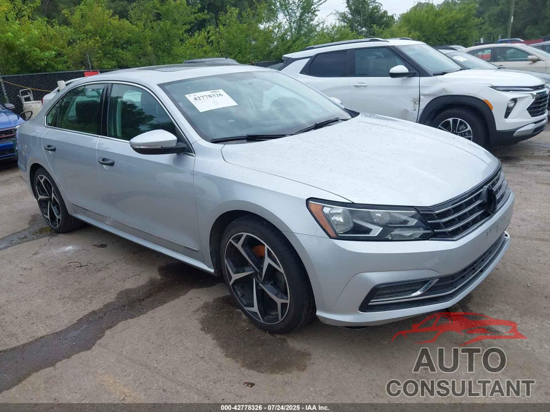 VOLKSWAGEN PASSAT 2017 - 1VWBT7A33HC026732