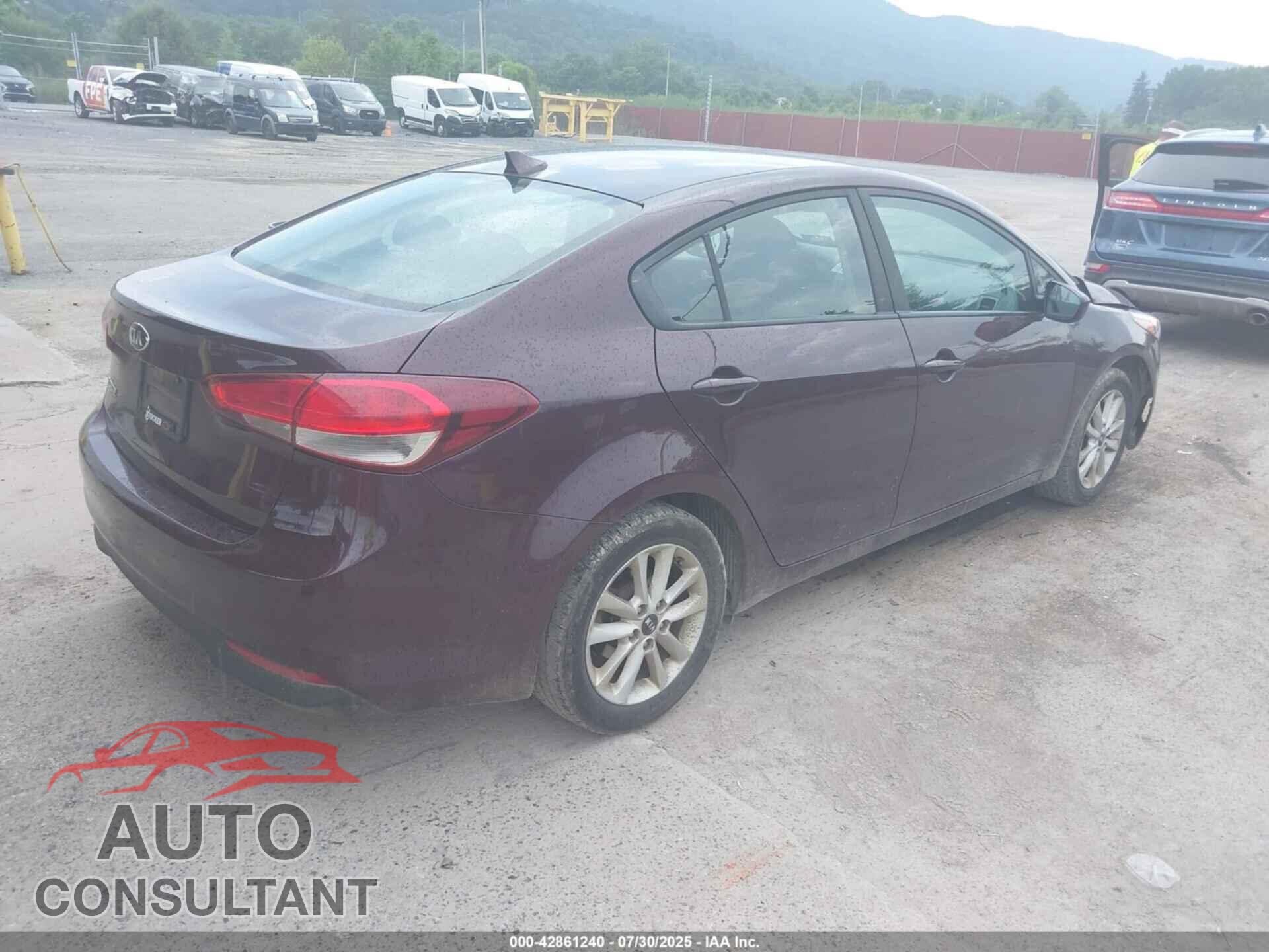 KIA FORTE 2017 - 3KPFL4A76HE006828