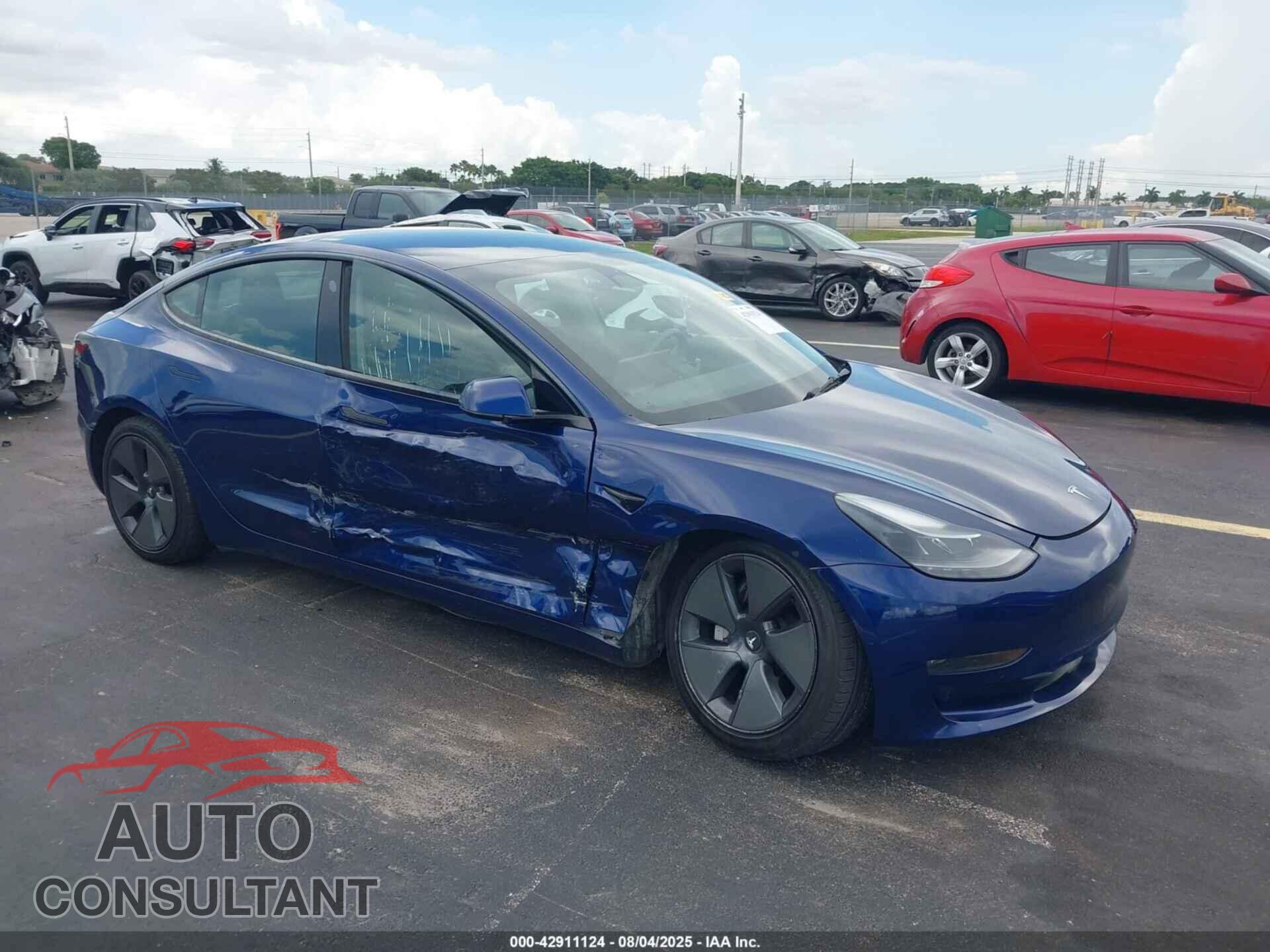 TESLA MODEL 3 2022 - 5YJ3E1EB7NF332847