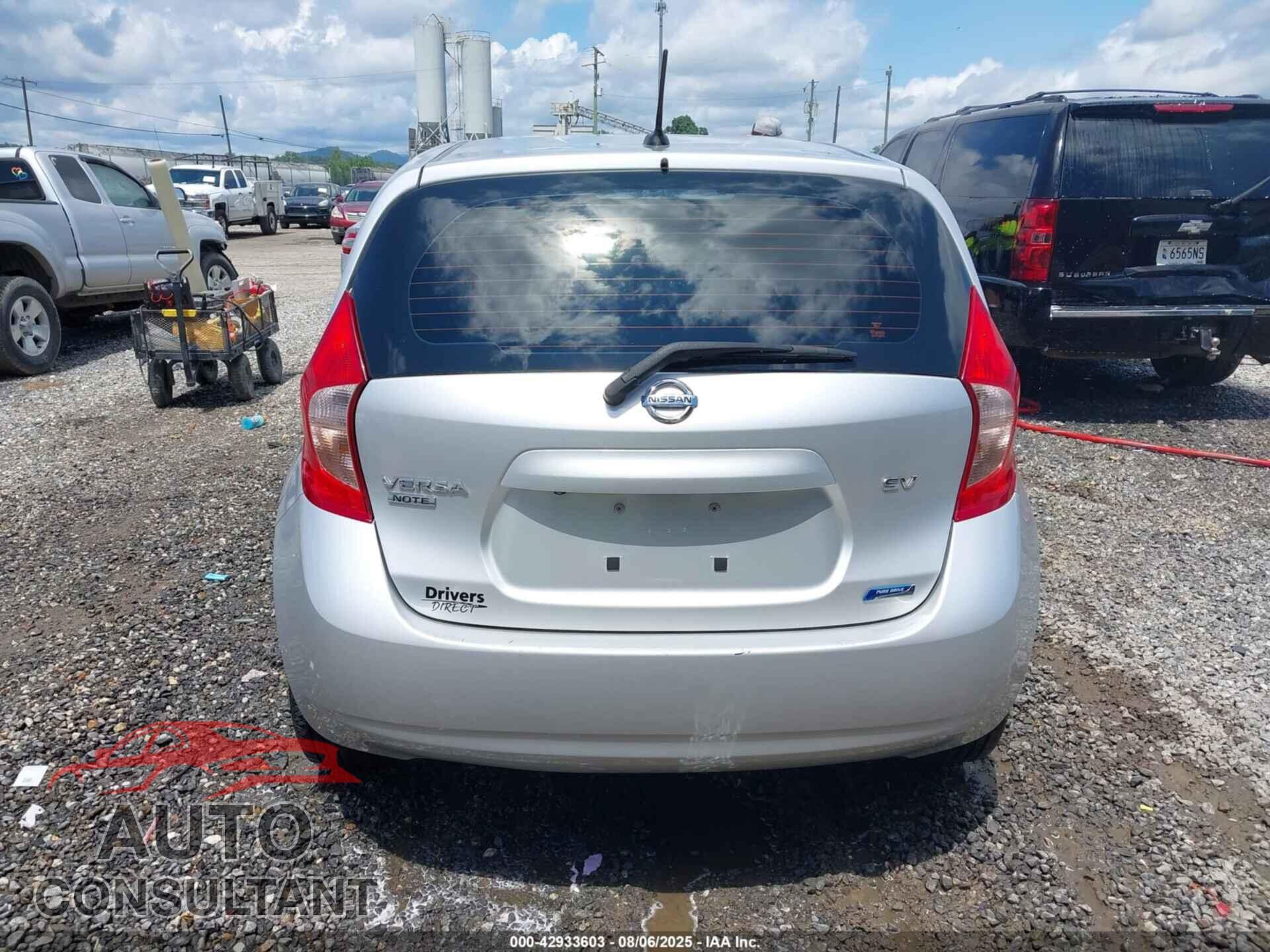 NISSAN VERSA NOTE 2016 - 3N1CE2CP8GL381972