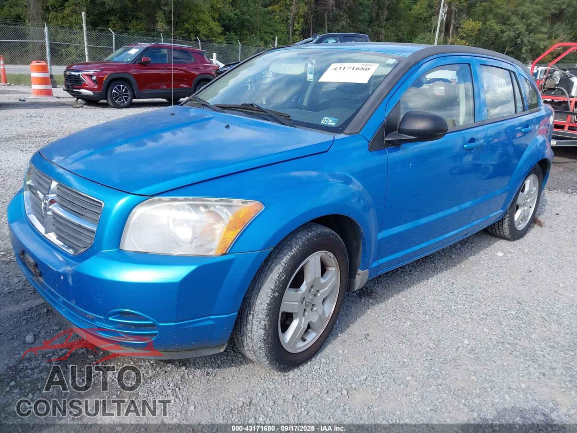 DODGE CALIBER 2009 - 1B3HB48A09D174465