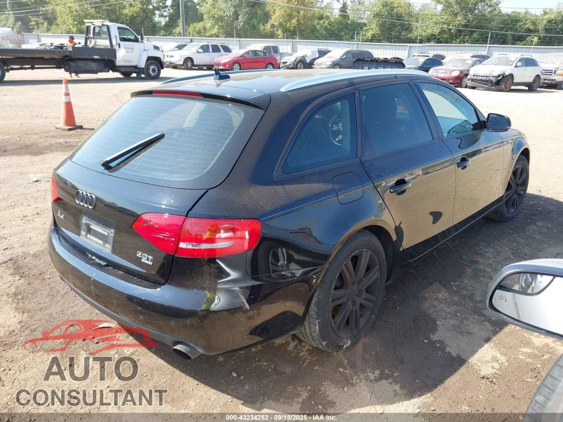 AUDI A4 2011 - WAUSFAFL9BA077443