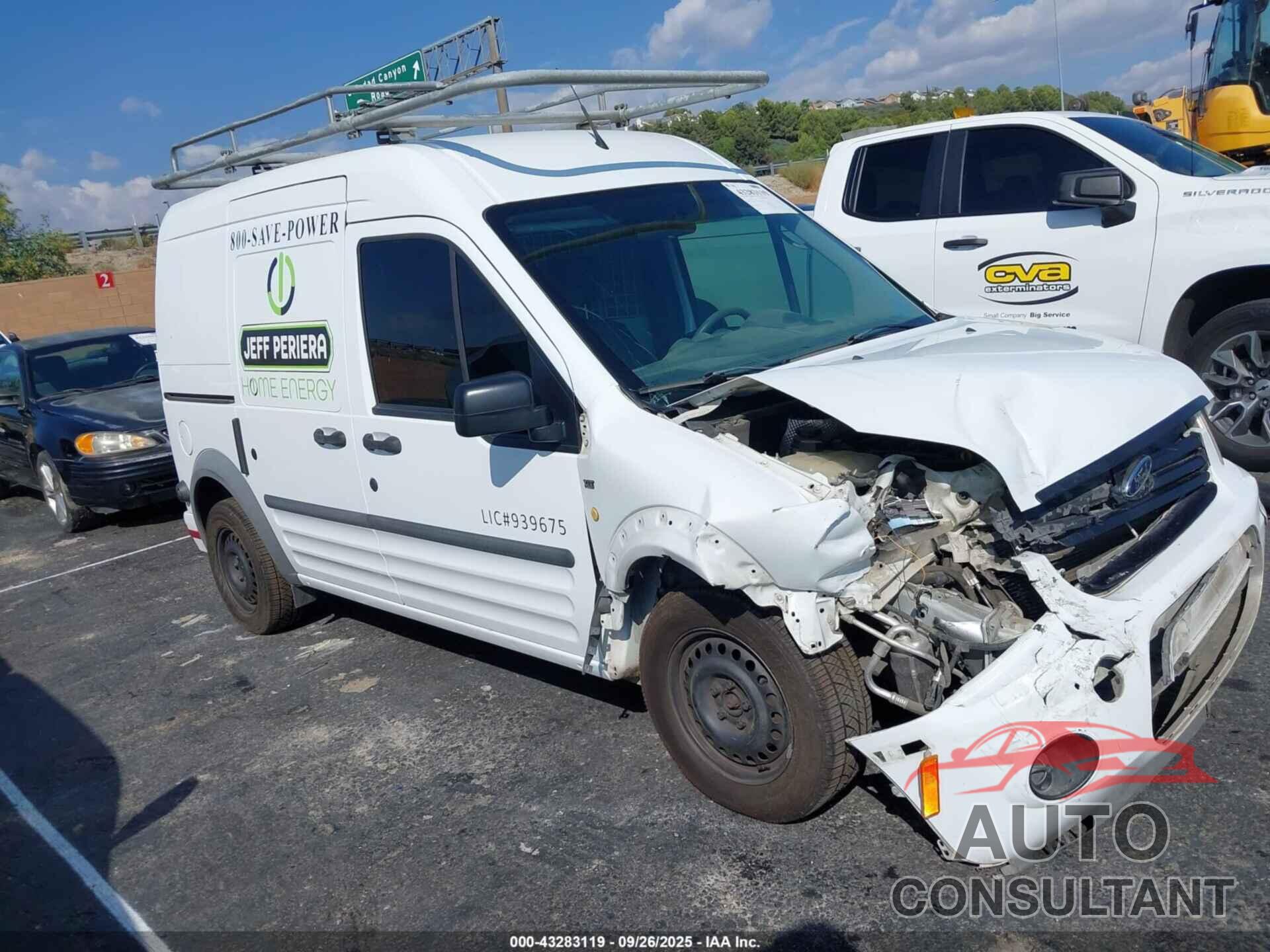 FORD TRANSIT CONNECT 2012 - NM0LS7DNXCT124539