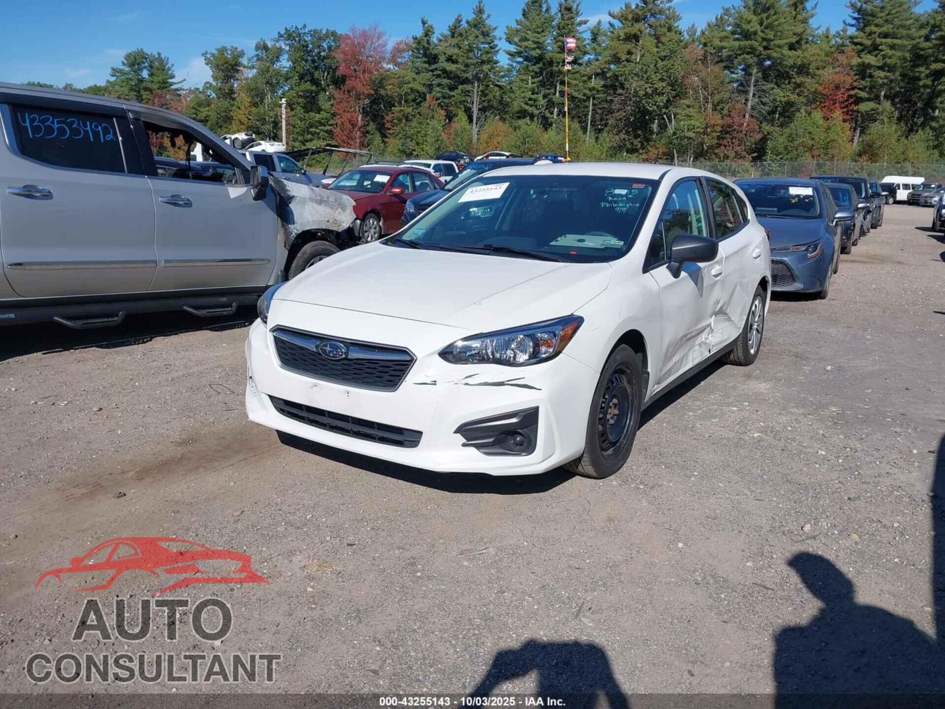 SUBARU IMPREZA 2017 - 4S3GTAA67H3701403