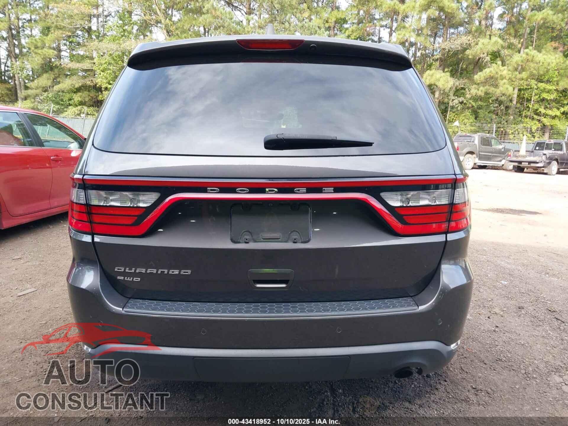 DODGE DURANGO 2017 - 1C4RDJAG3HC839874