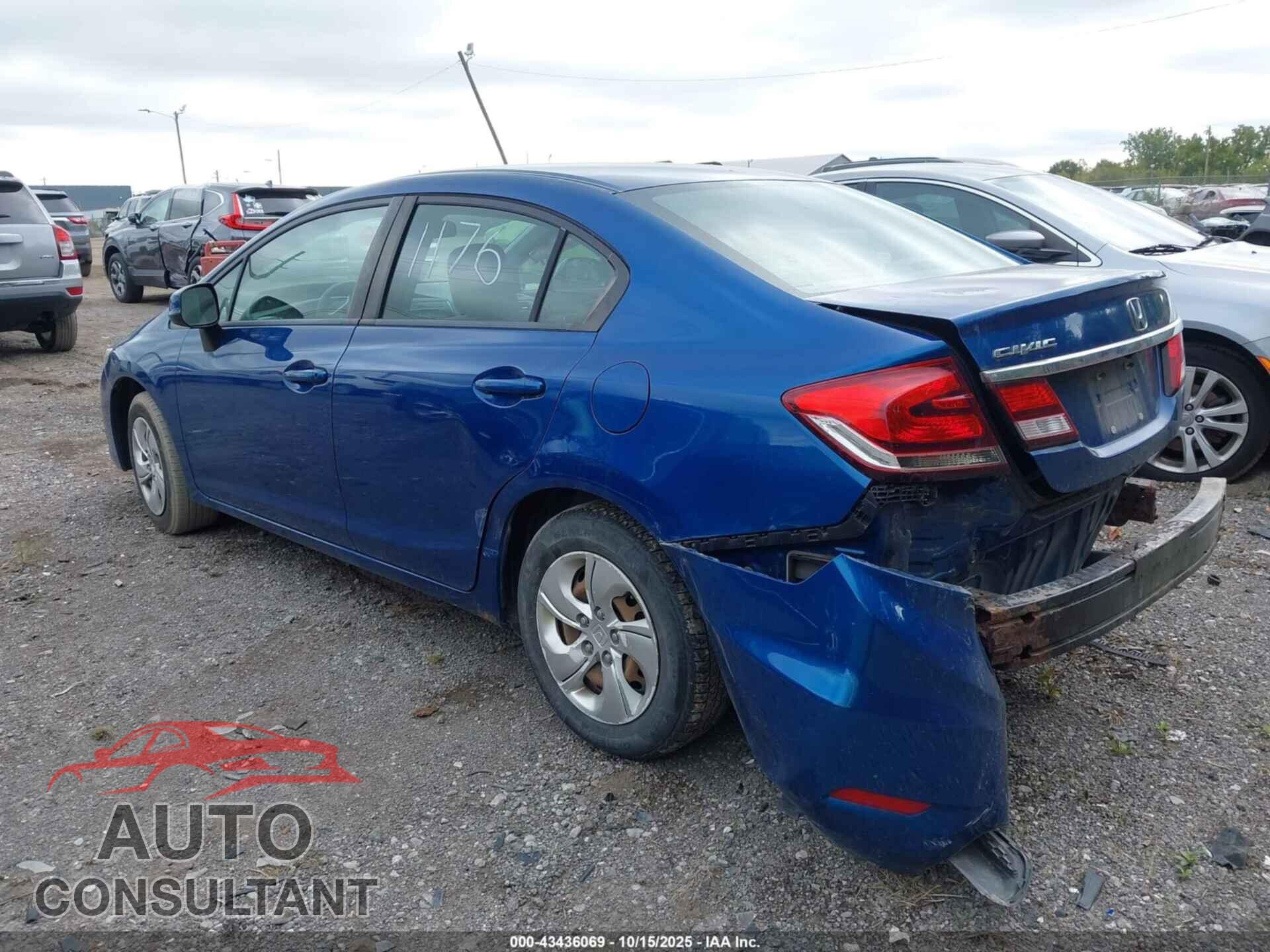 HONDA CIVIC 2013 - 19XFB2F58DE021176