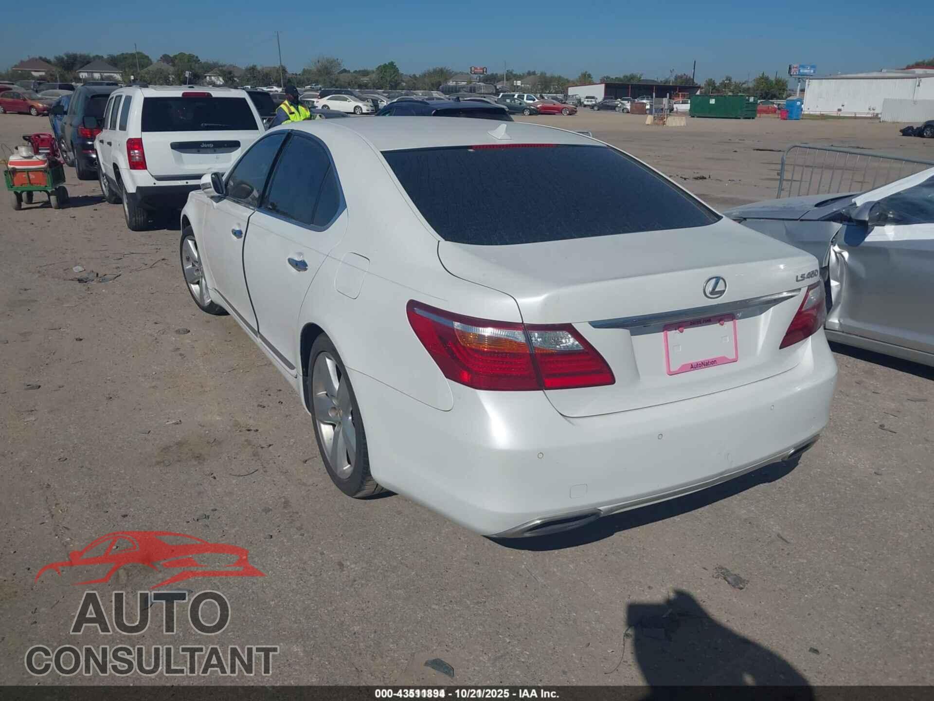 LEXUS LS 460 2012 - JTHBL5EF8C5109287
