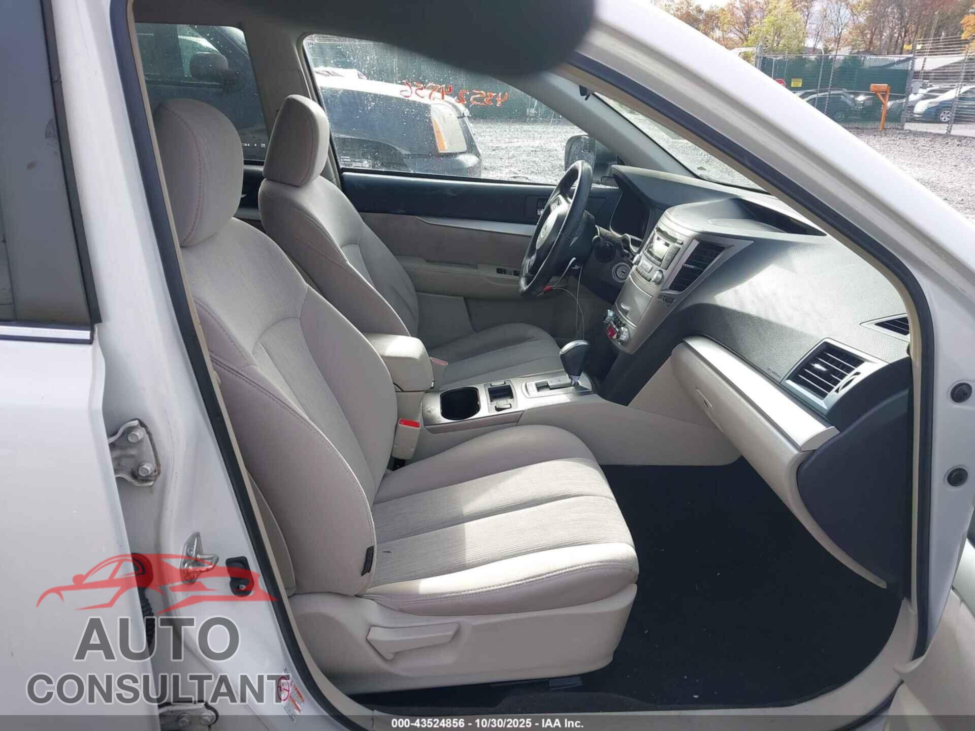SUBARU OUTBACK 2013 - 4S4BRCCCXD3287157