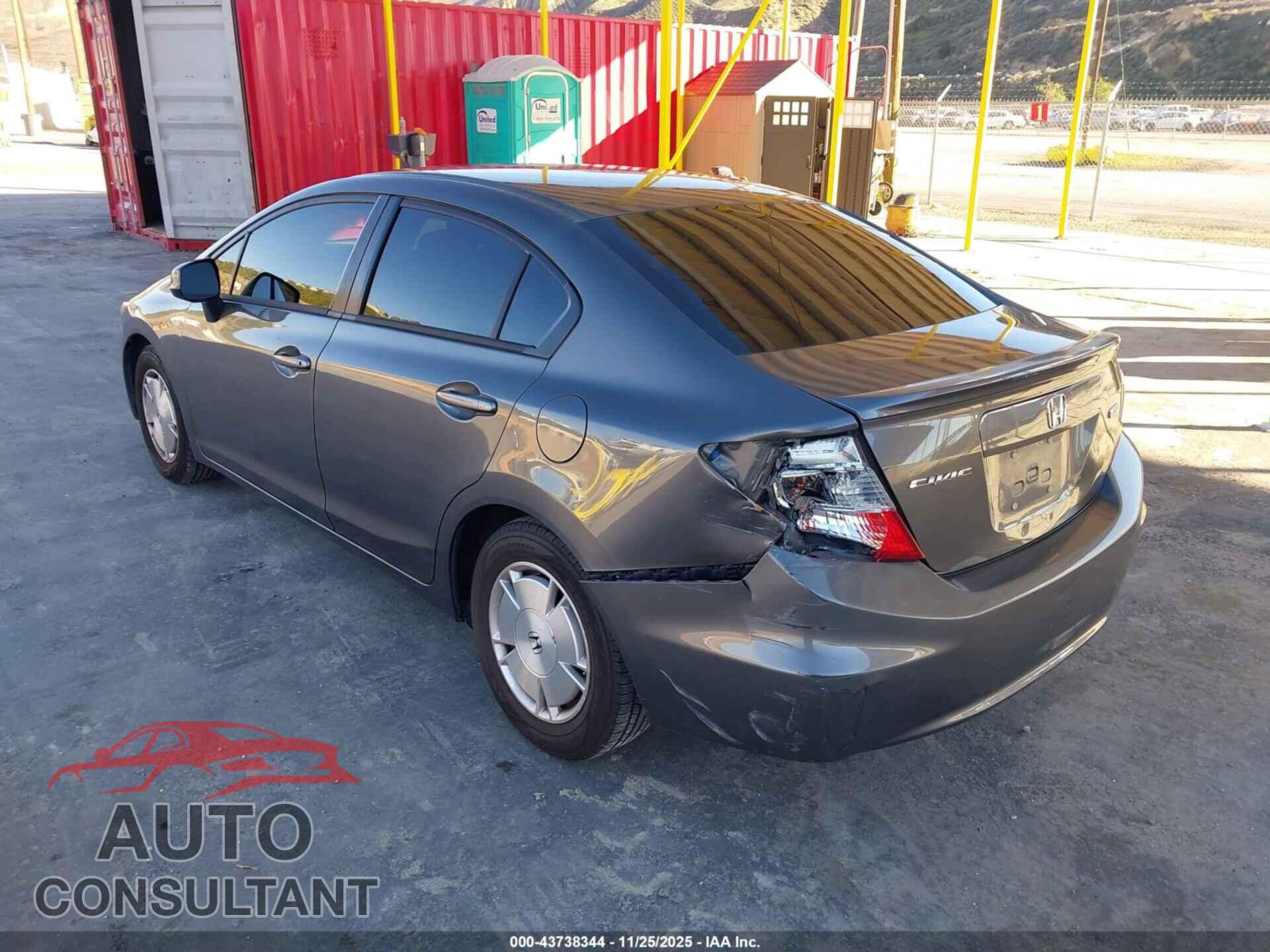 HONDA CIVIC 2012 - 2HGFB2F68CH553914