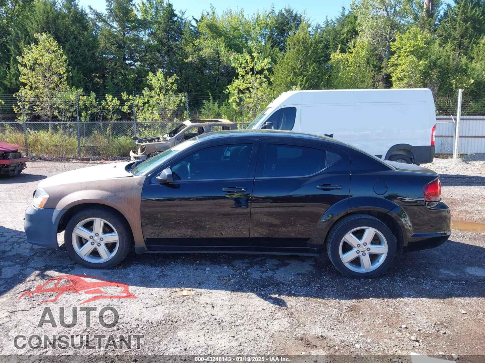 DODGE AVENGER 2013 - 1C3CDZAB2DN625065