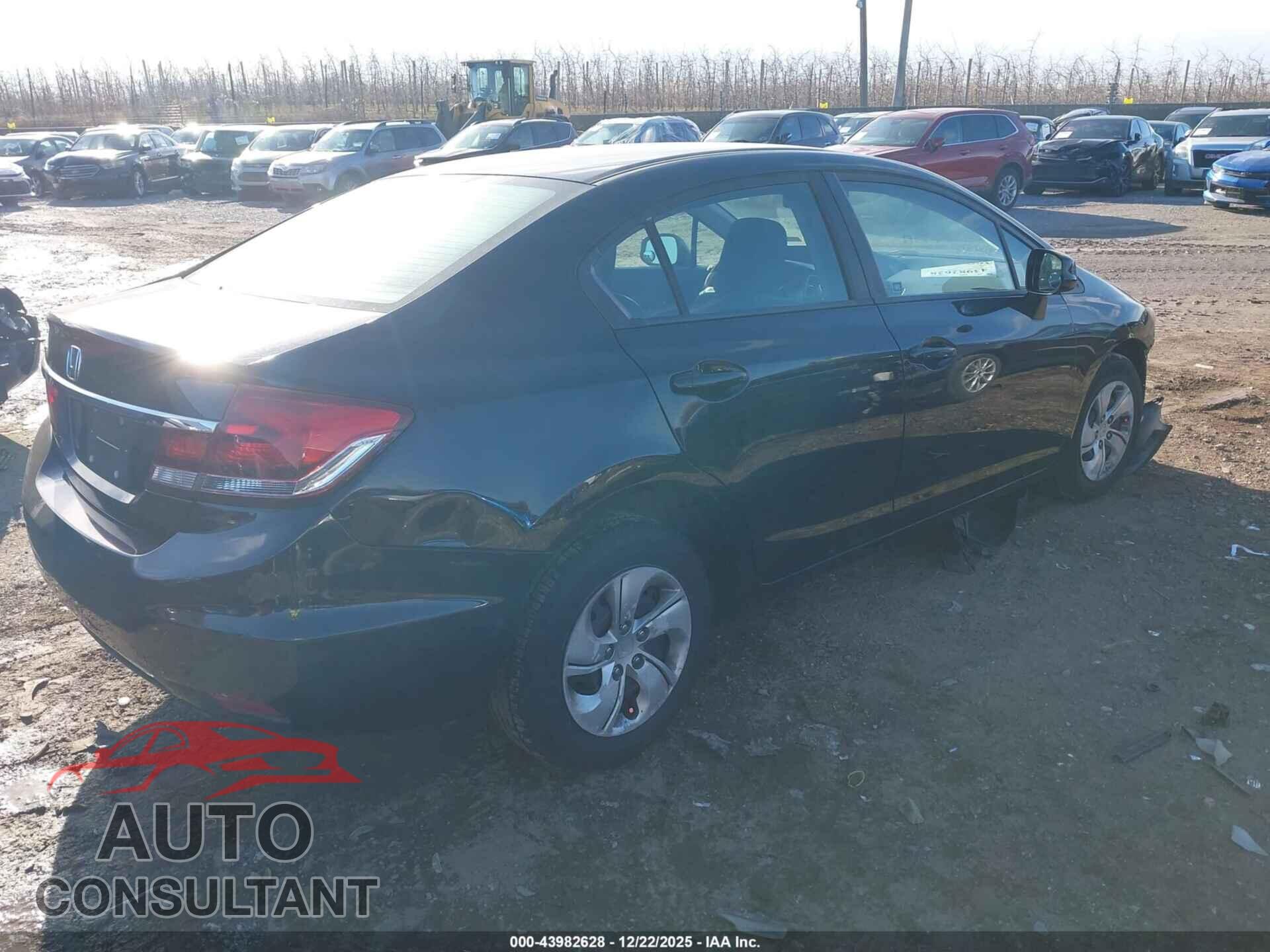 HONDA CIVIC 2013 - 19XFB2F51DE022461