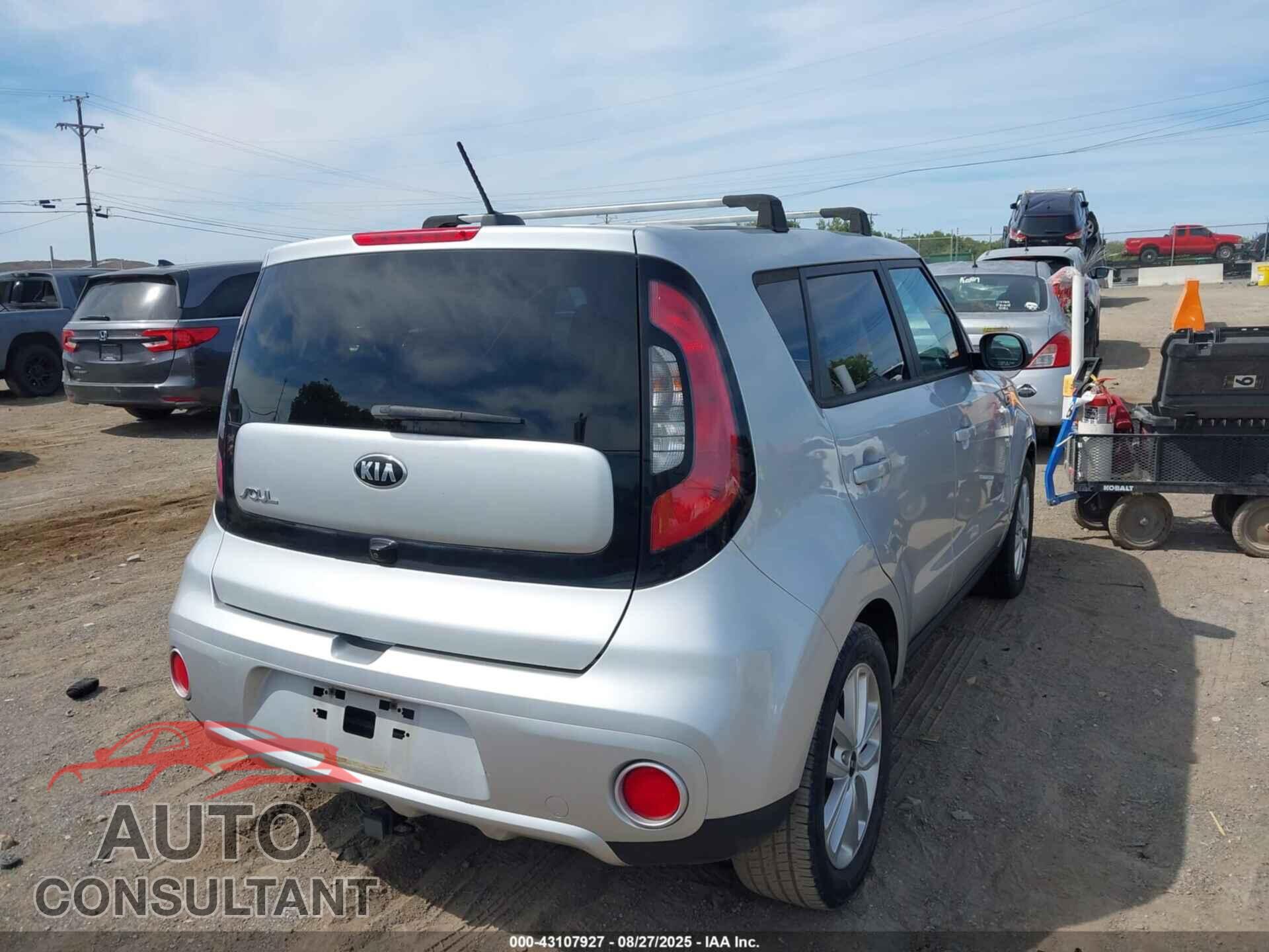 KIA SOUL 2017 - KNDJP3A58H7418689