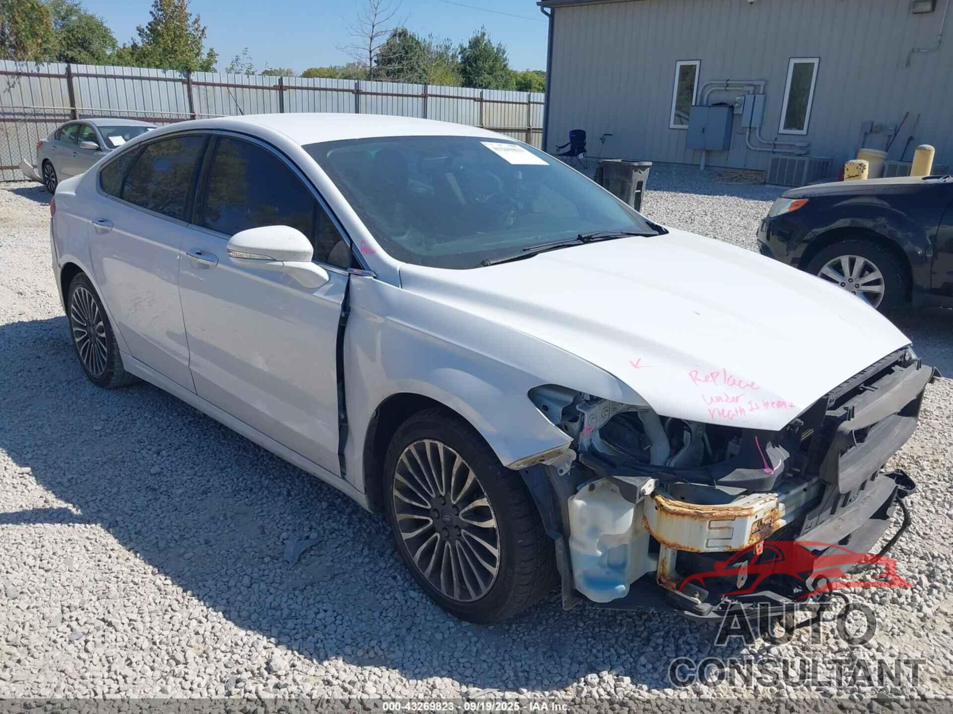 FORD FUSION 2017 - 3FA6P0K97HR208041