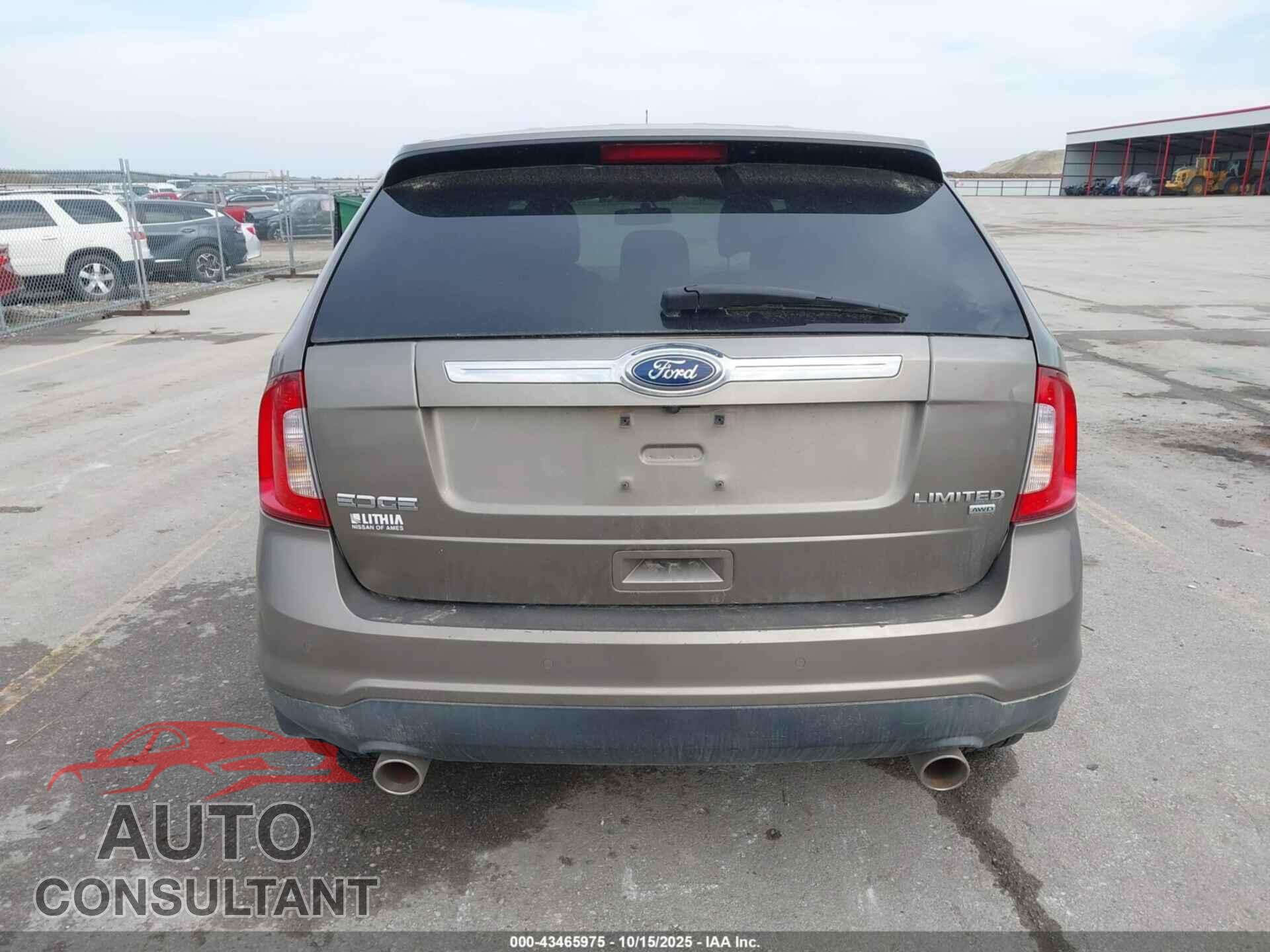 FORD EDGE 2012 - 2FMDK4KC8CBA13586