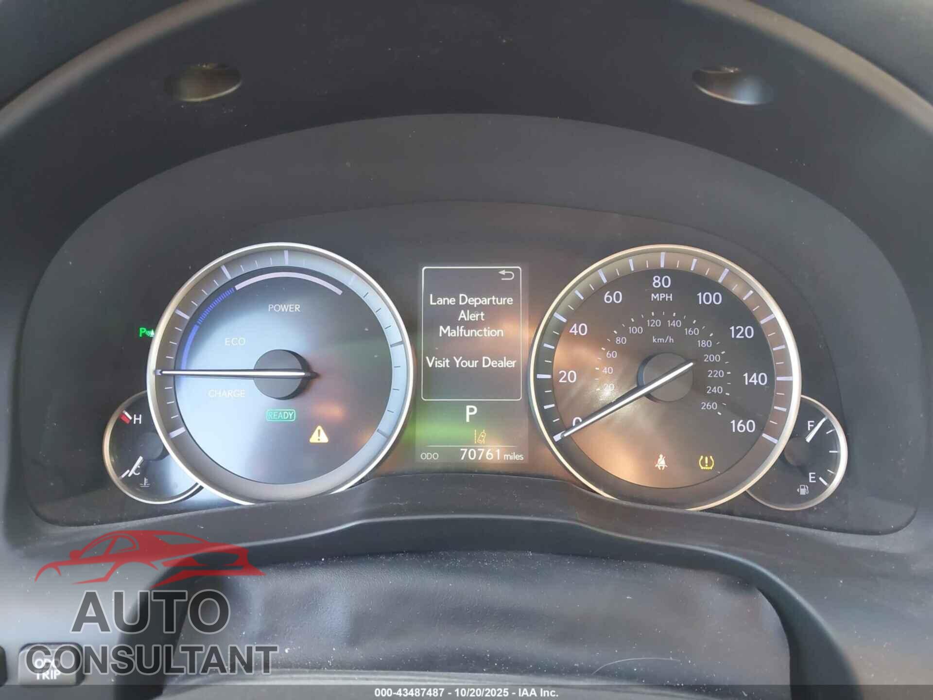 LEXUS ES 300H 2017 - JTHBW1GG9H2141549