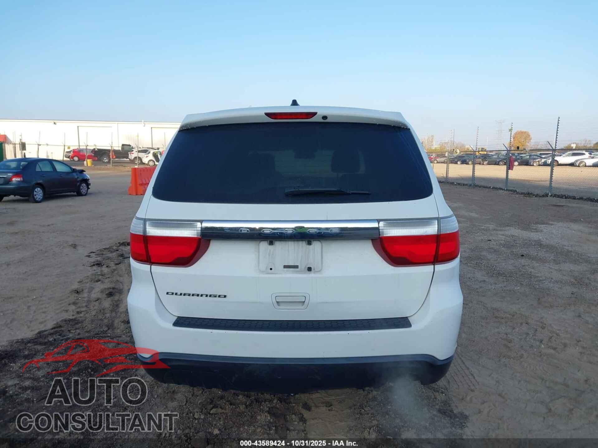 DODGE DURANGO 2013 - 1C4RDHAG0DC681979
