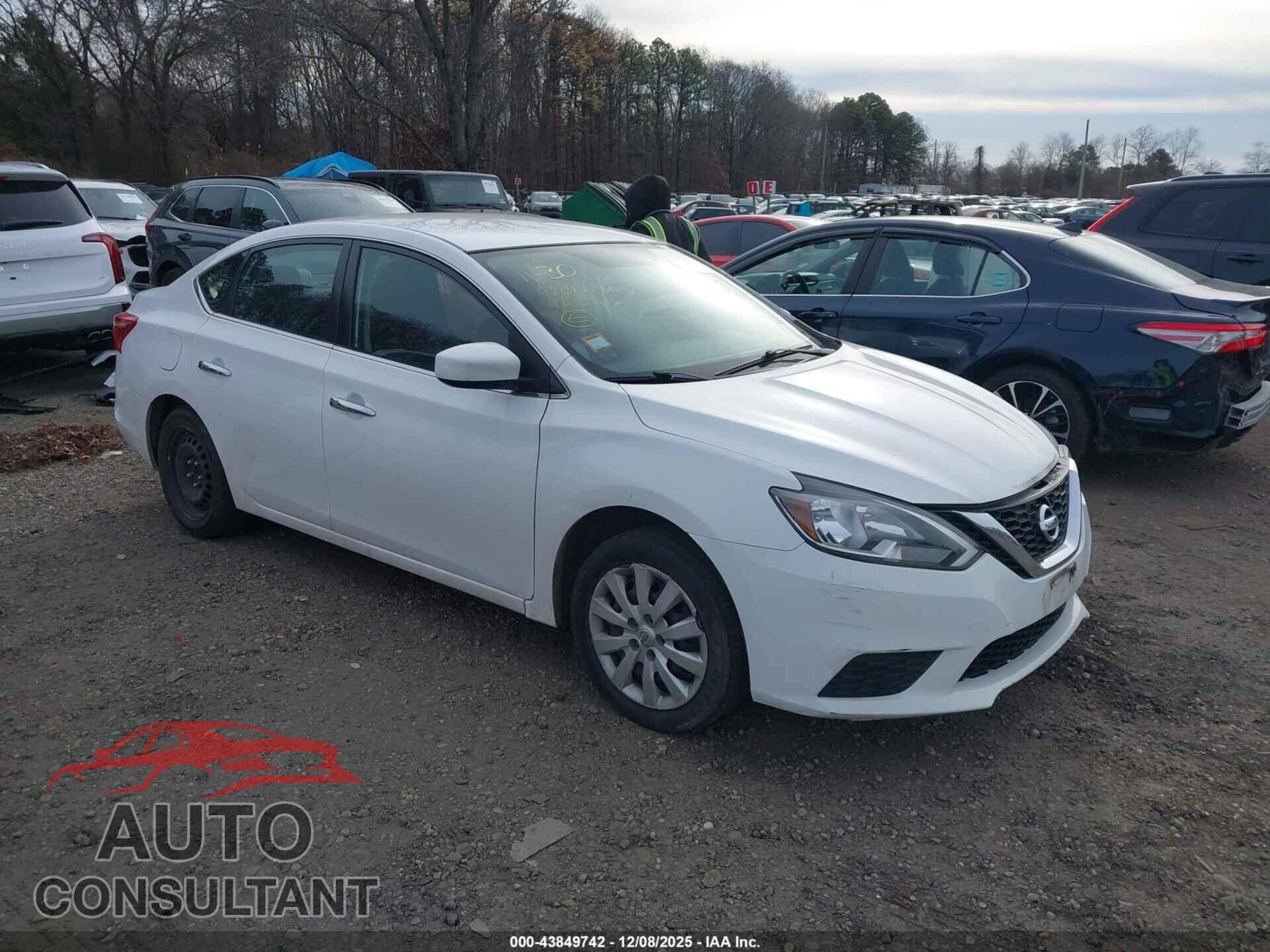 NISSAN SENTRA 2017 - 3N1AB7AP3HL681758