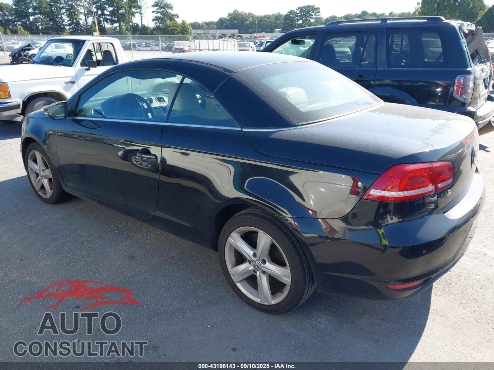 VOLKSWAGEN EOS 2012 - WVWFW7AH9CV003489
