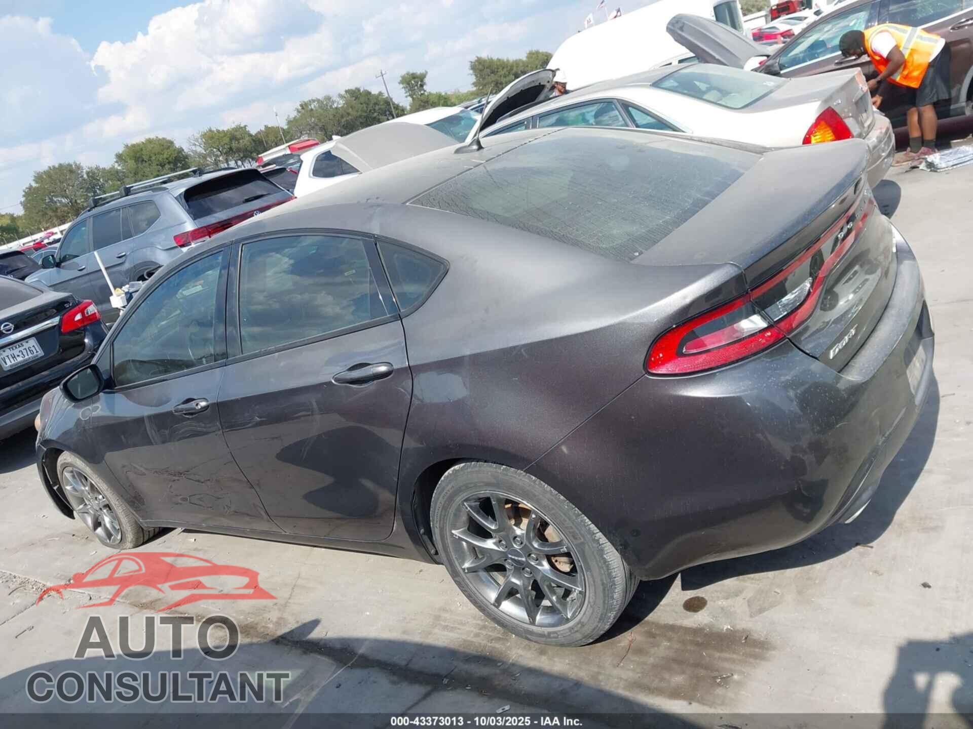 DODGE DART 2015 - 1C3CDFBB7FD200933