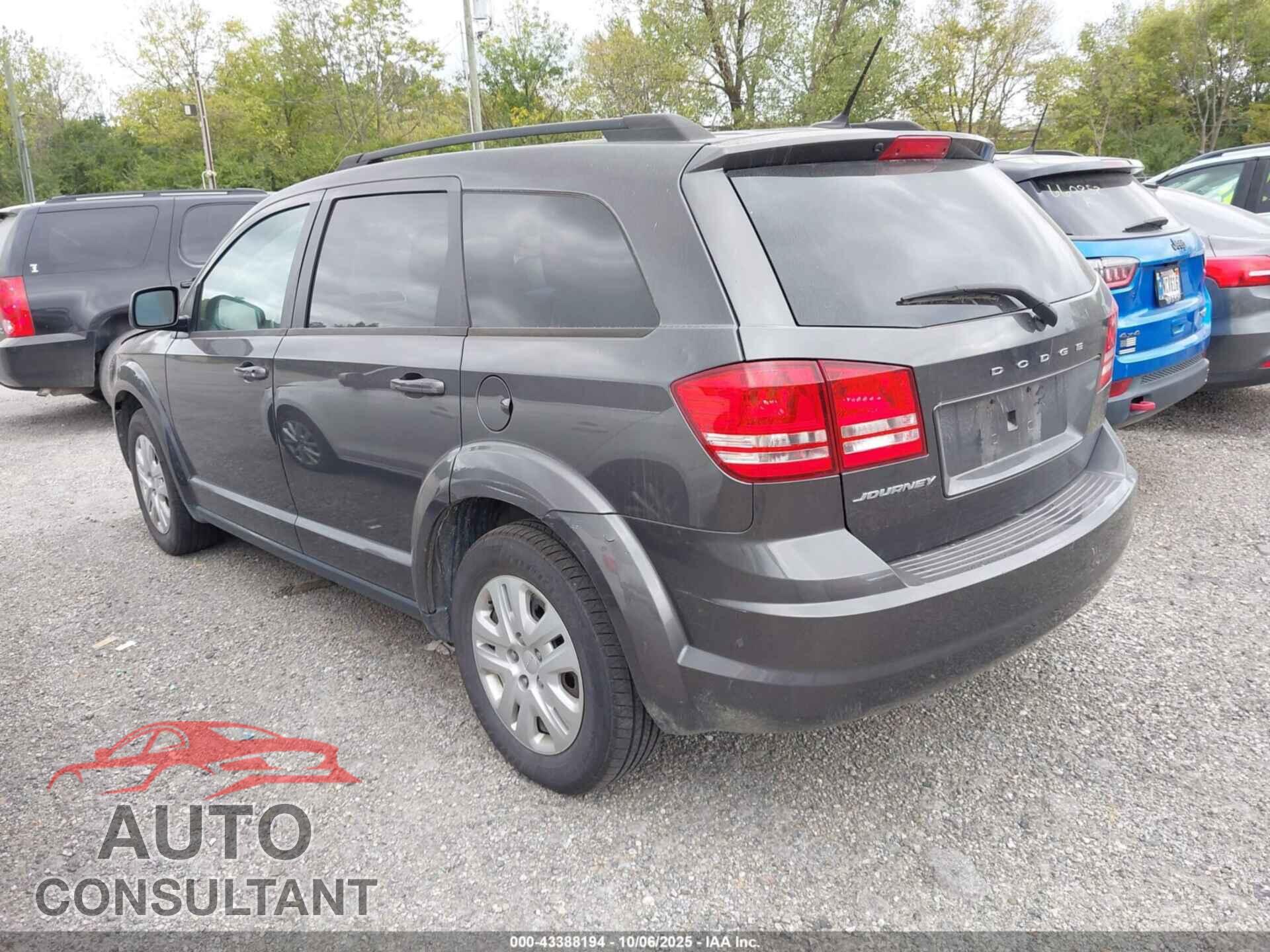 DODGE JOURNEY 2017 - 3C4PDCAB2HT504388
