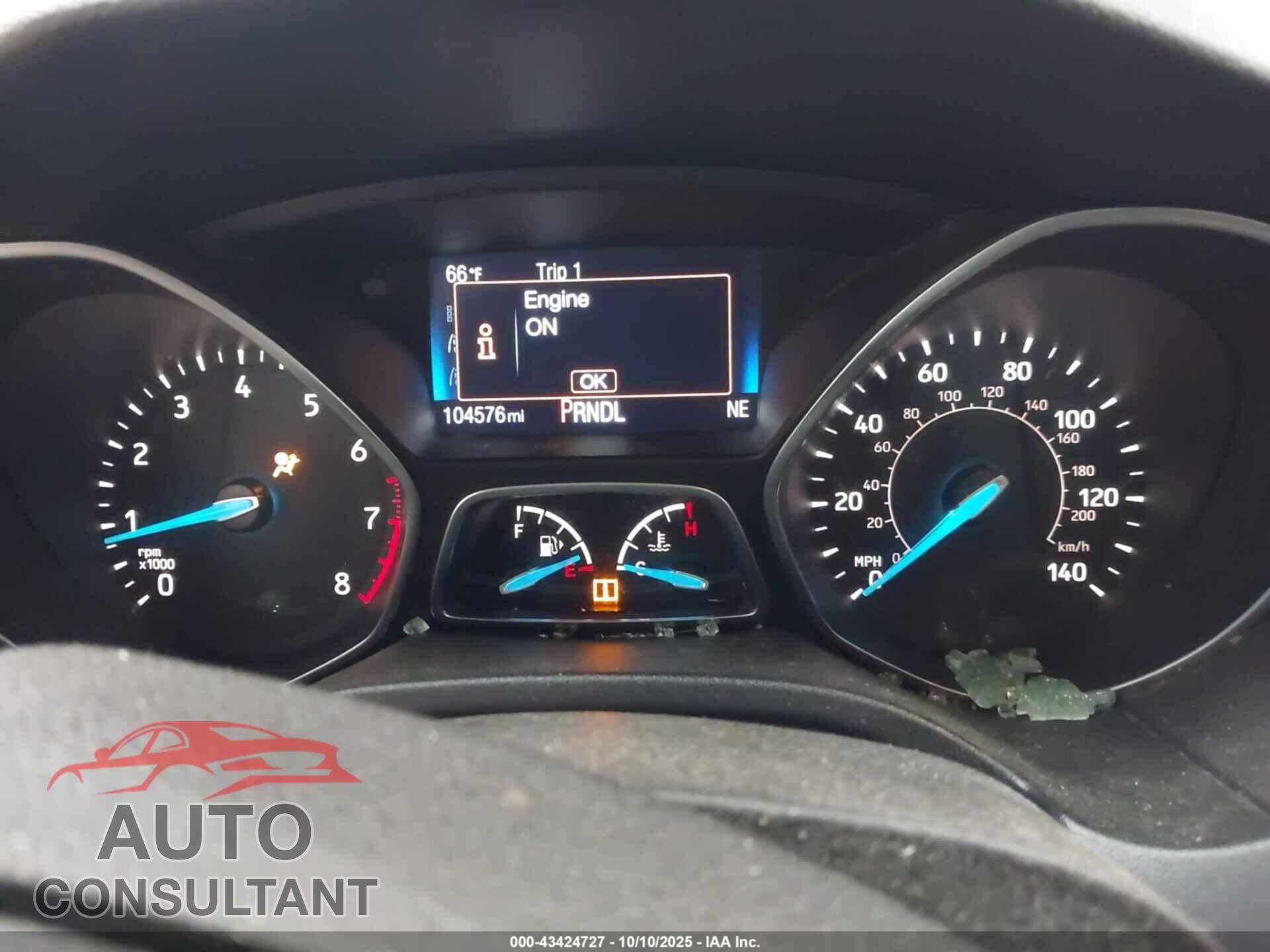 FORD FOCUS 2015 - 1FADP3F2XFL243433