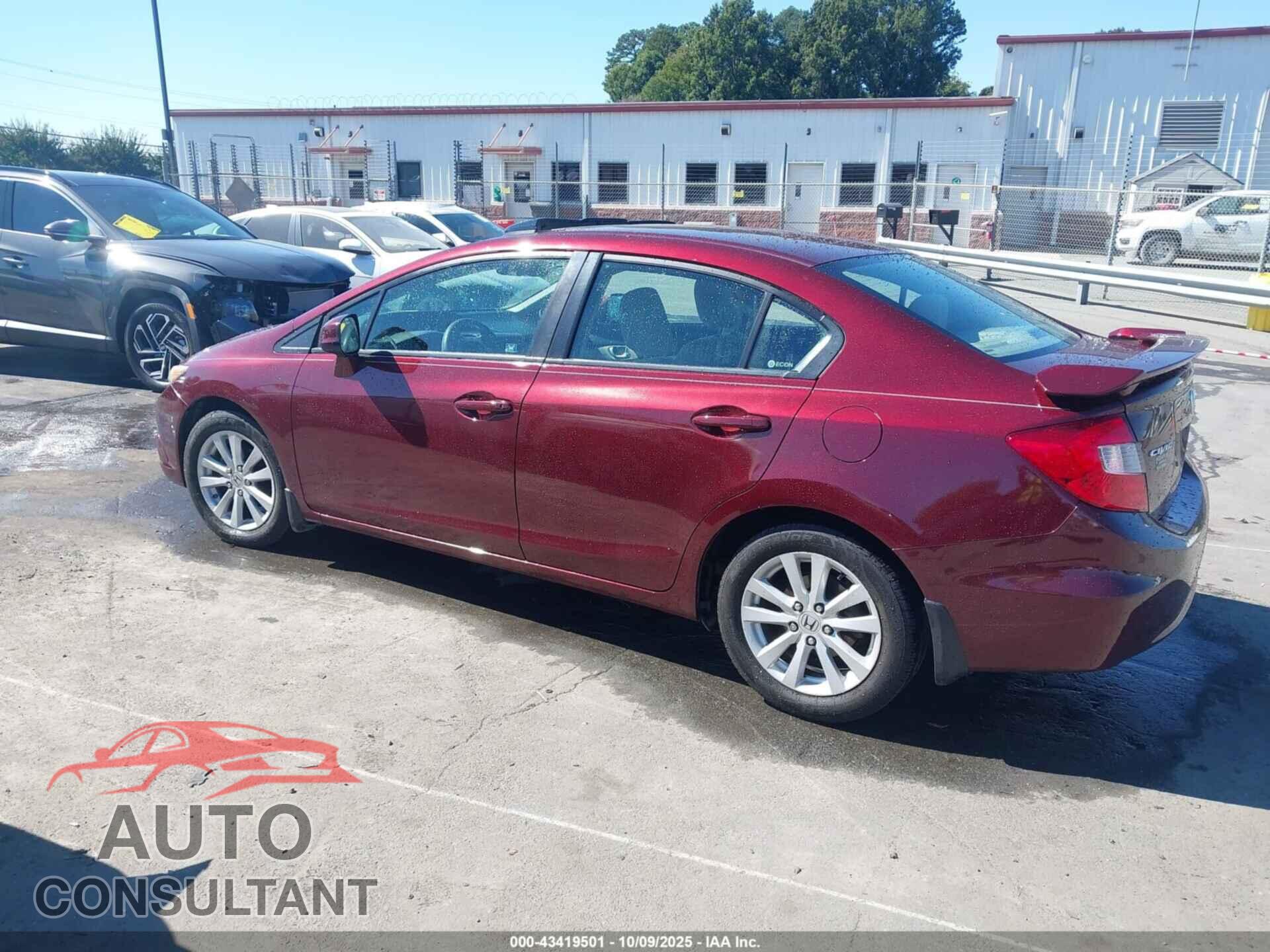 HONDA CIVIC 2012 - 2HGFB2F84CH534780