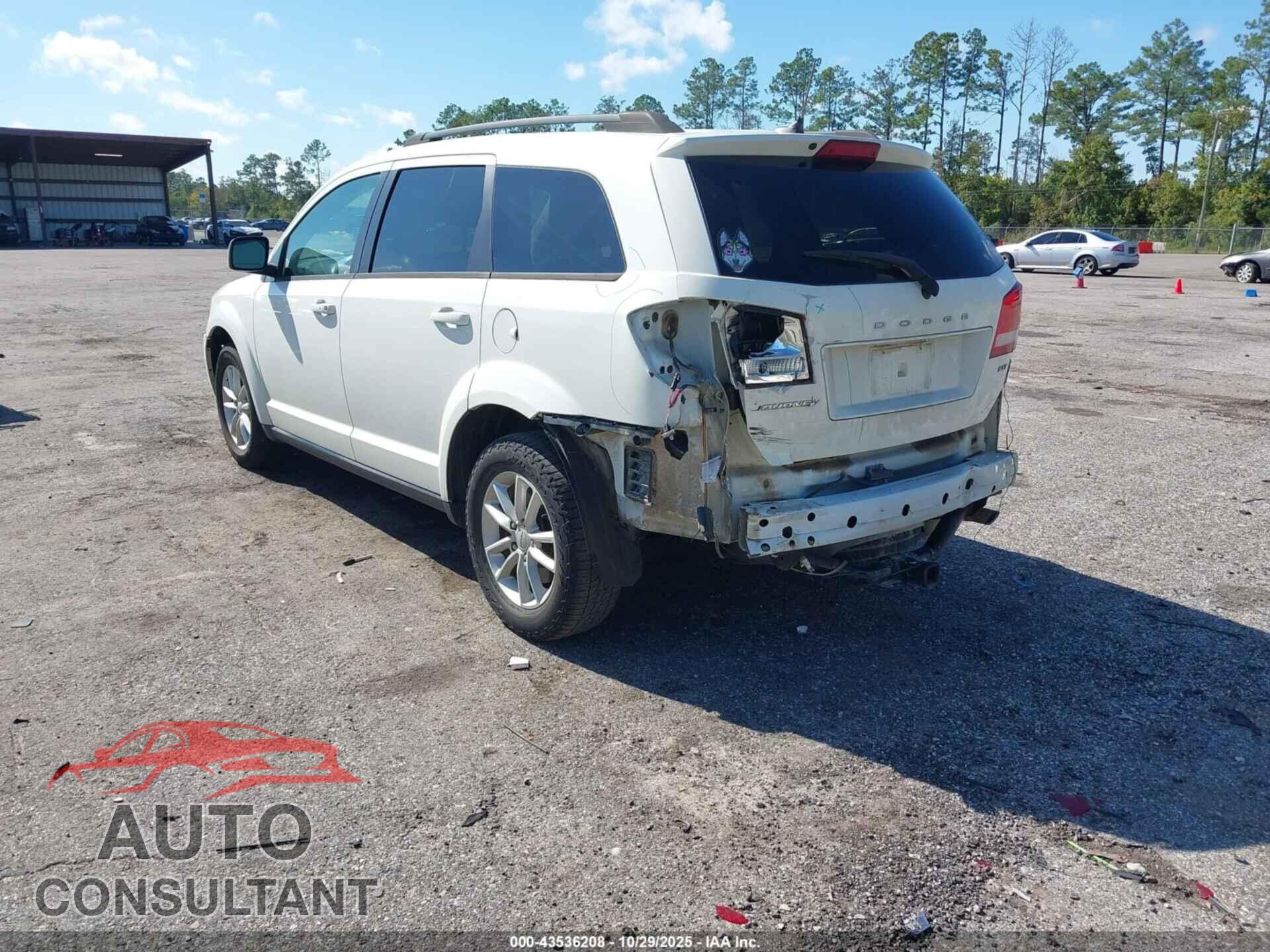 DODGE JOURNEY 2015 - 3C4PDCBB9FT707614