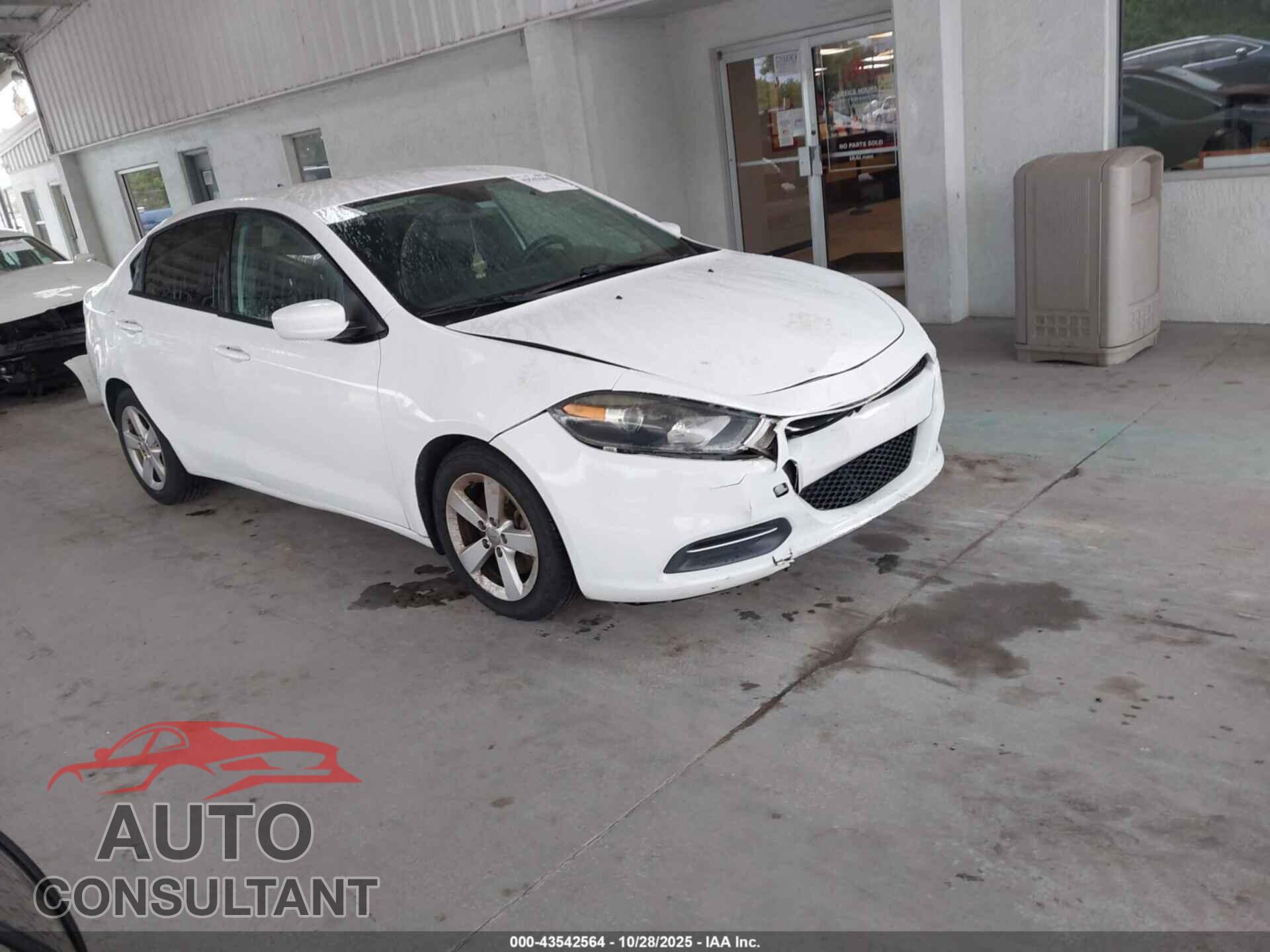 DODGE DART 2015 - 1C3CDFBB3FD159412