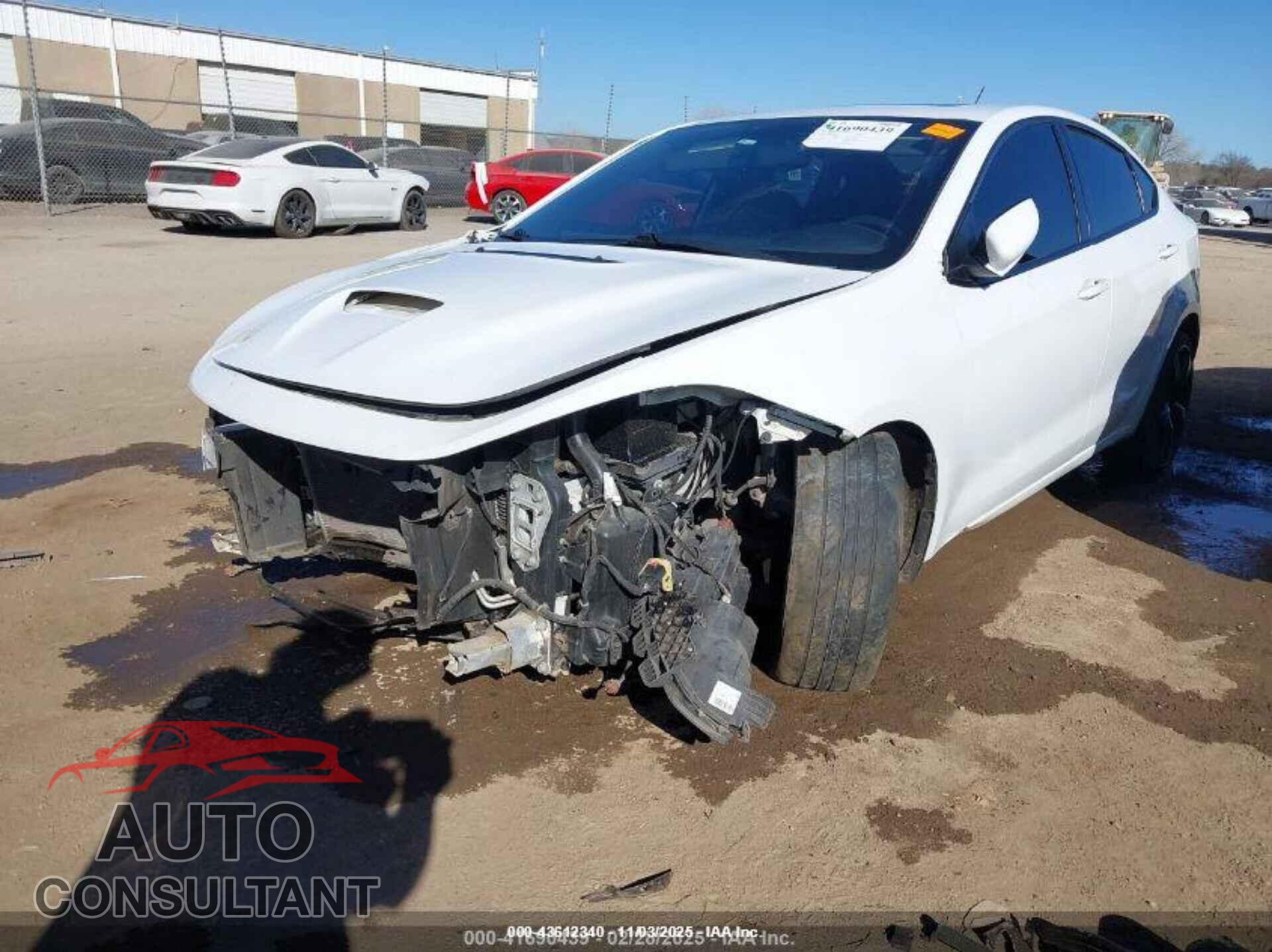 DODGE DART 2016 - 1C3CDFEB8GD578756