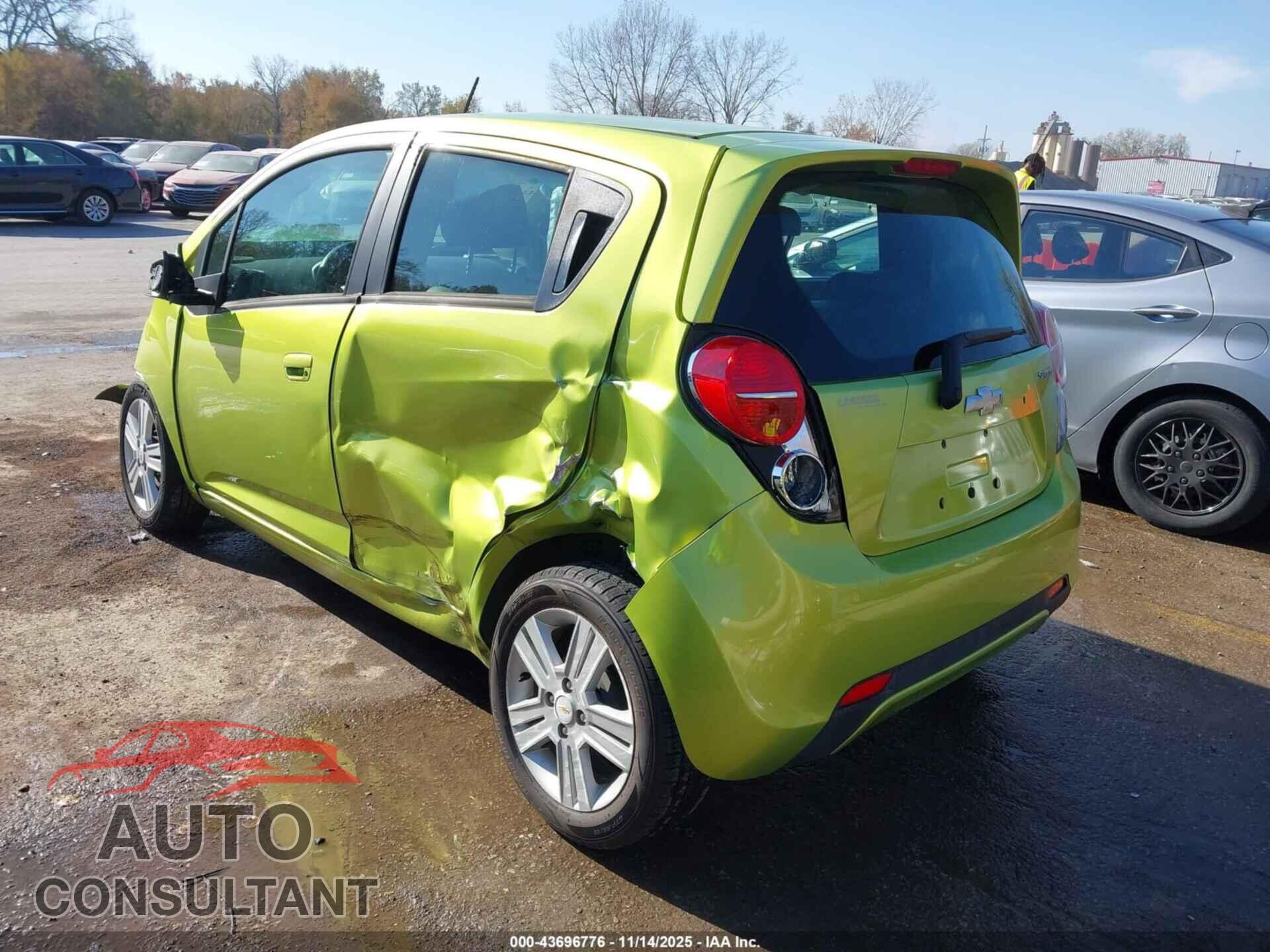 CHEVROLET SPARK 2013 - KL8CD6S96DC615875