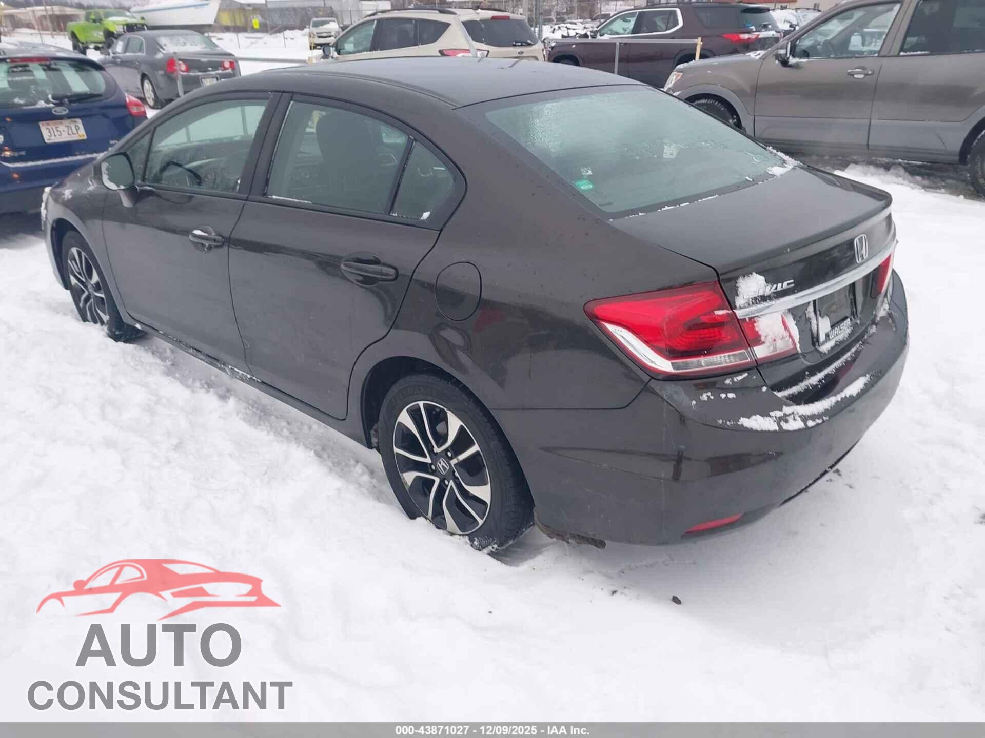 HONDA CIVIC 2013 - 2HGFB2F84DH509203