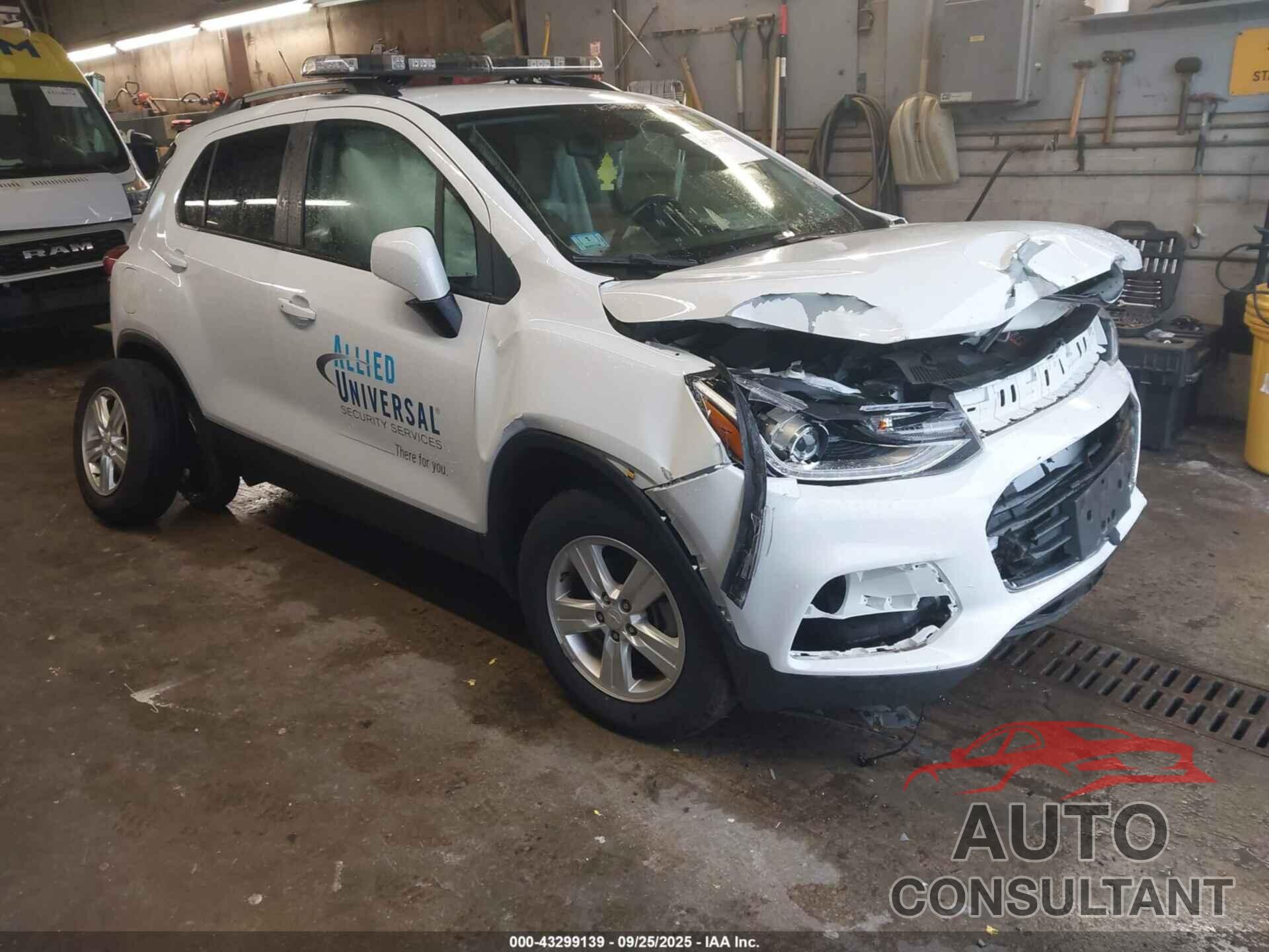 CHEVROLET TRAX 2022 - KL7CJPSM5NB551262