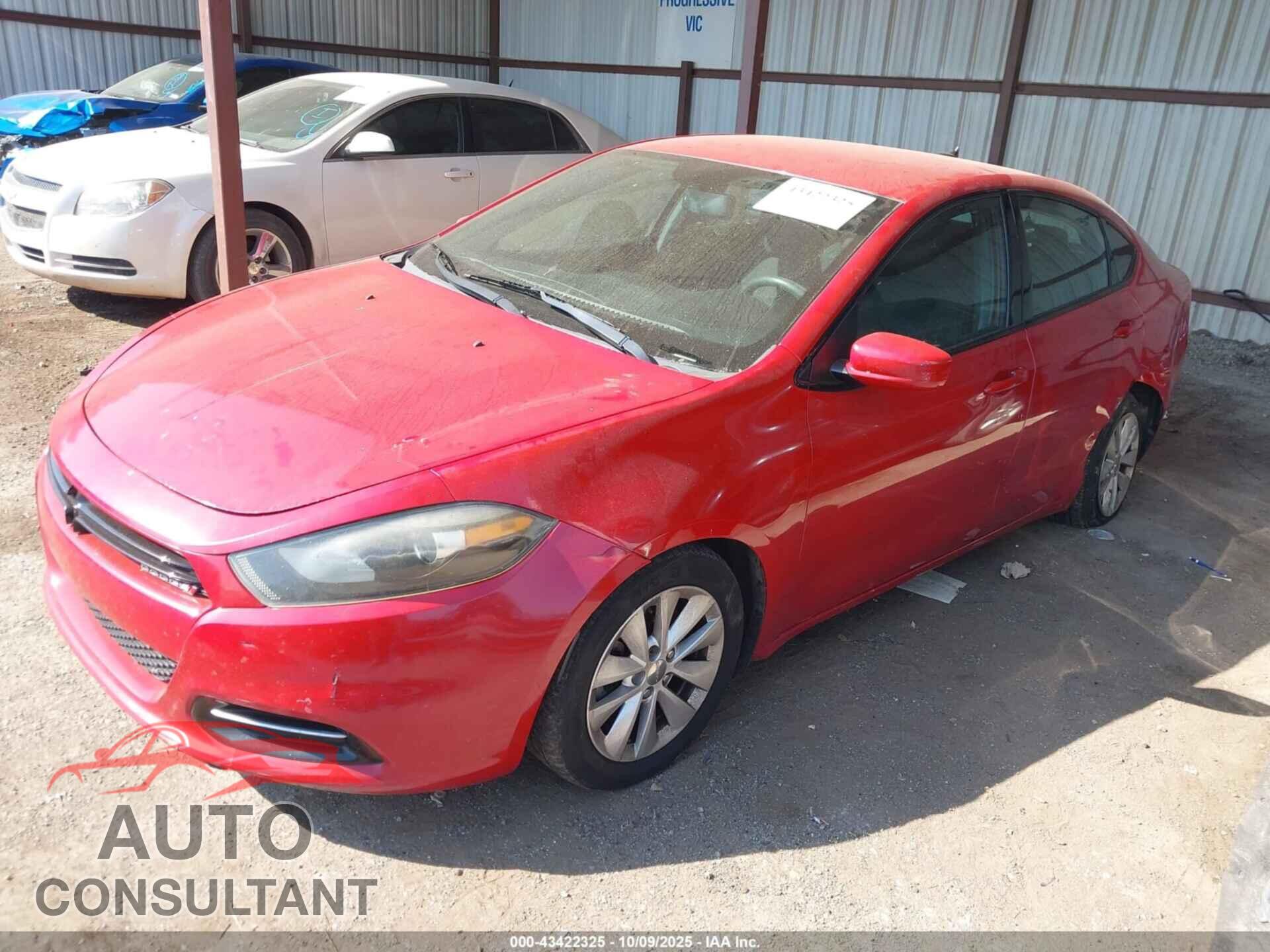 DODGE DART 2014 - 1C3CDFBB5ED859897