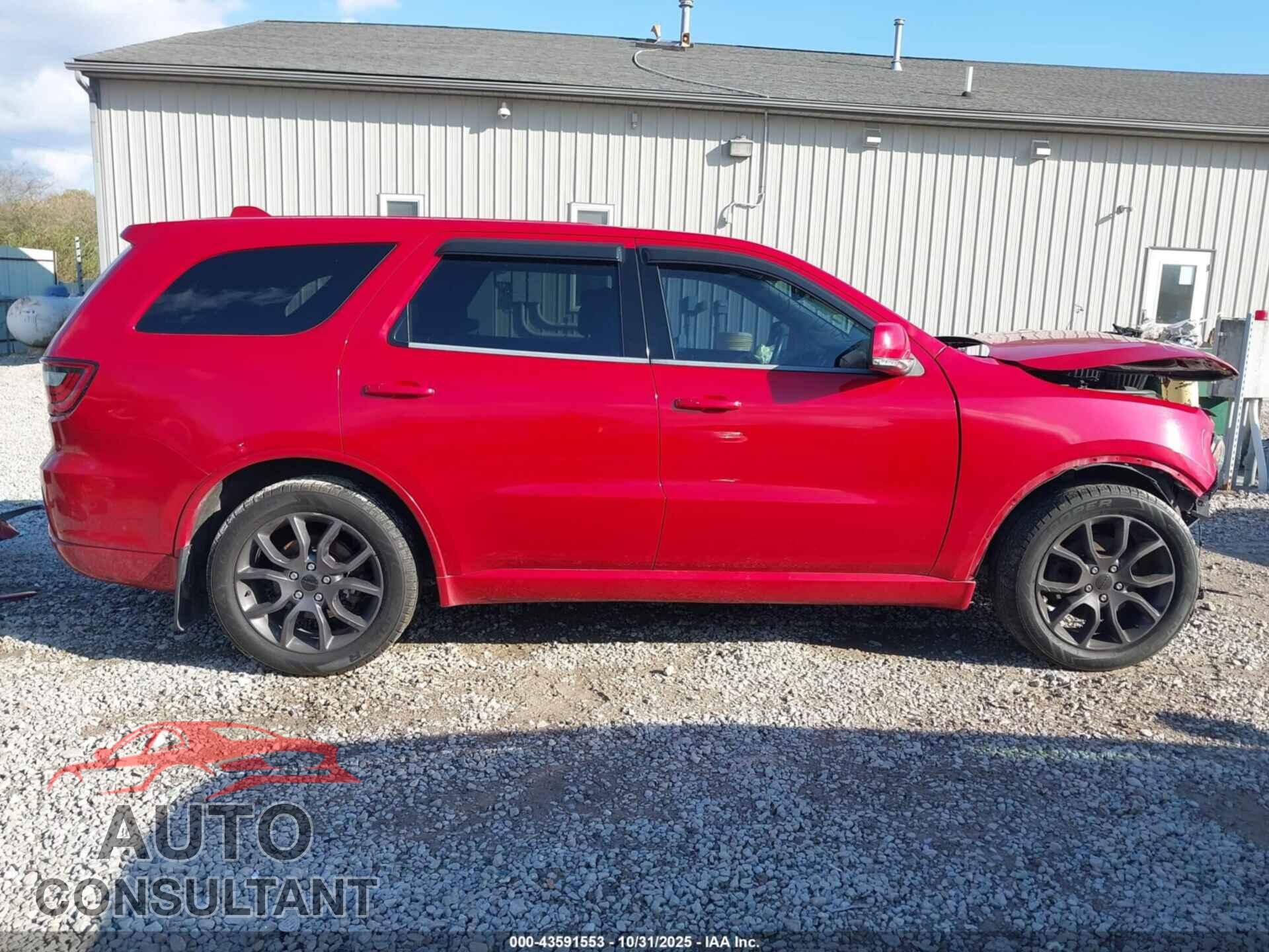 DODGE DURANGO 2017 - 1C4SDJCT9HC681584