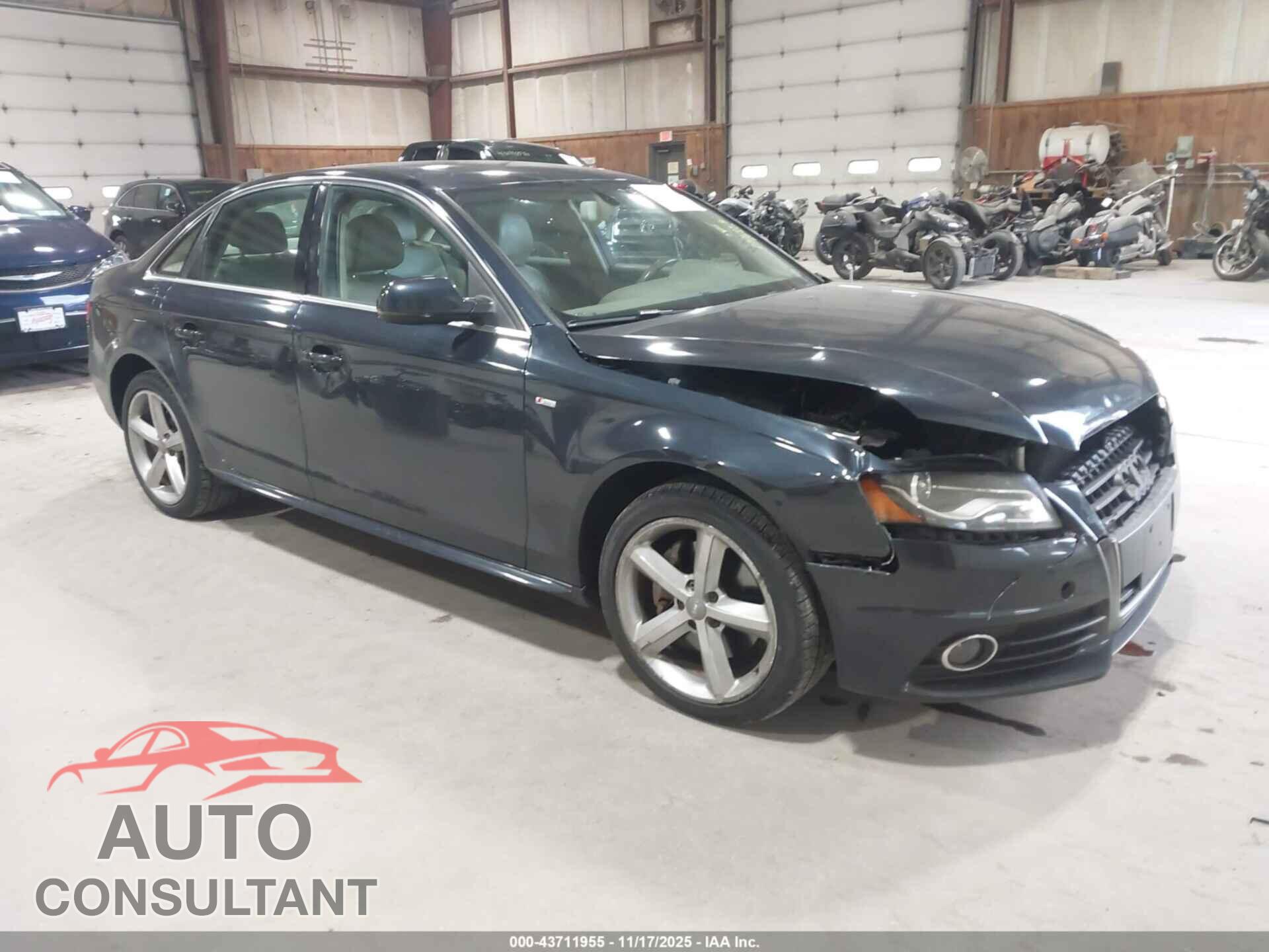 AUDI A4 2012 - WAUFFAFL2CA113251