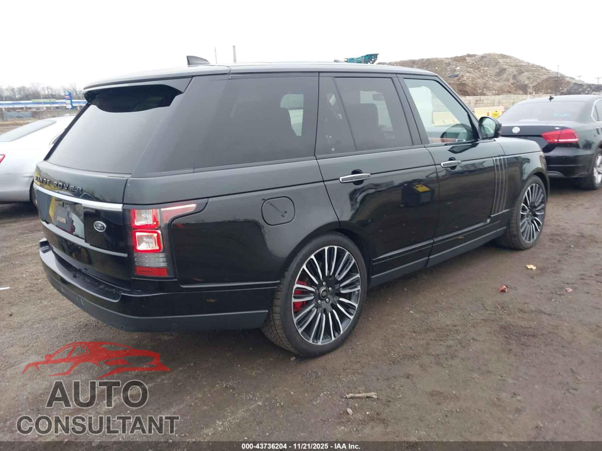 LAND ROVER RANGE ROVER 2017 - SALGV2FE4HA357257