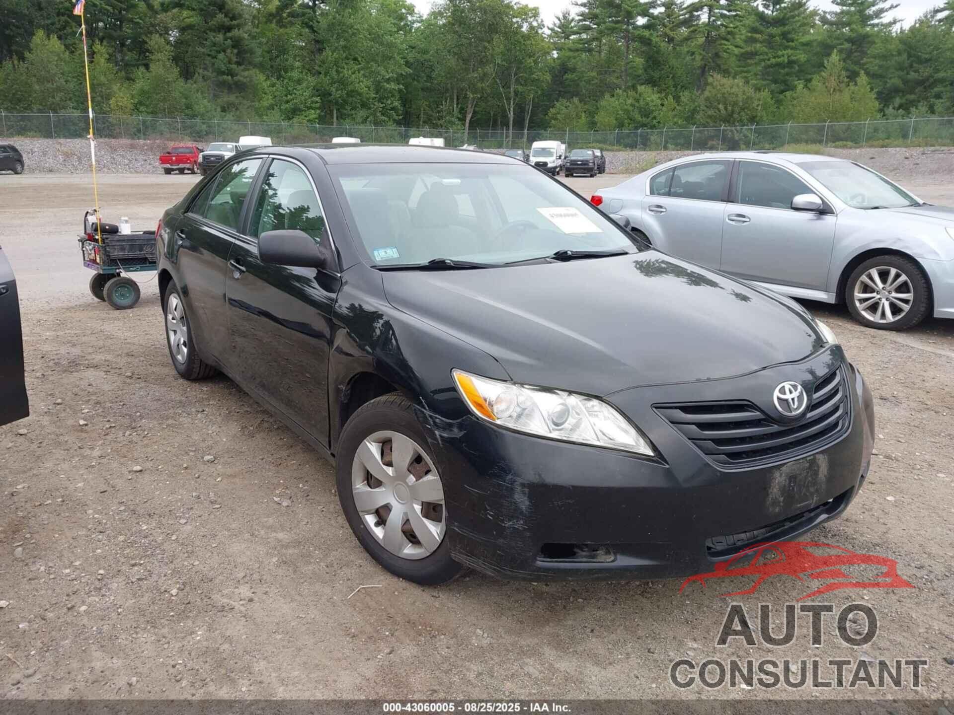 TOYOTA CAMRY 2009 - 4T4BE46K69R079708