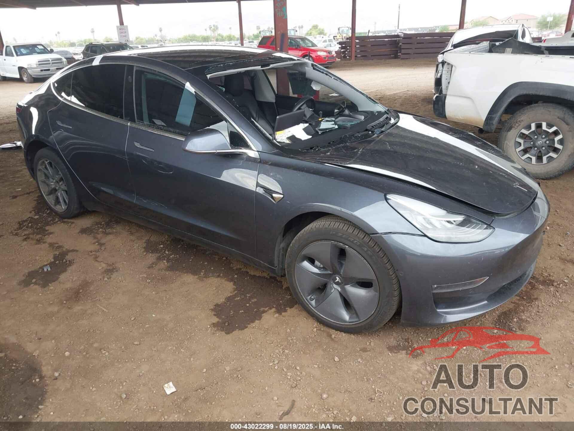 TESLA MODEL 3 2019 - 5YJ3E1EAXKF308125